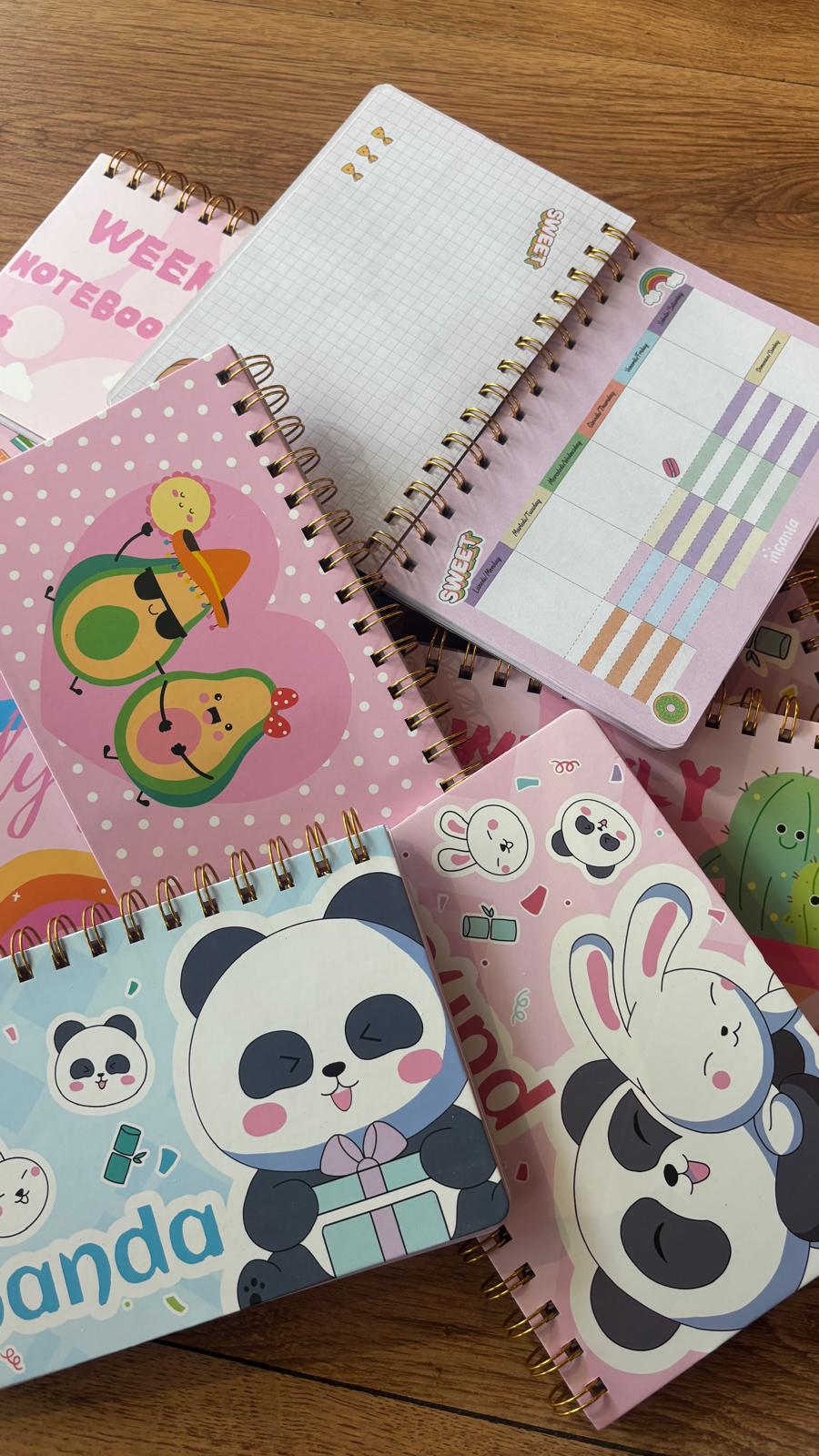 WEEKLY NOTEBOOK INCANTA NEW