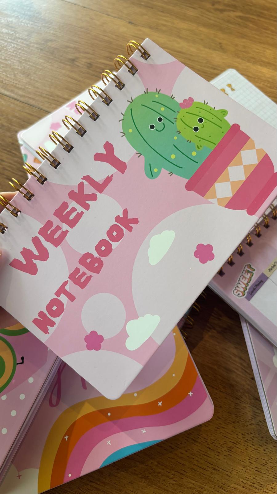 WEEKLY NOTEBOOK INCANTA NEW