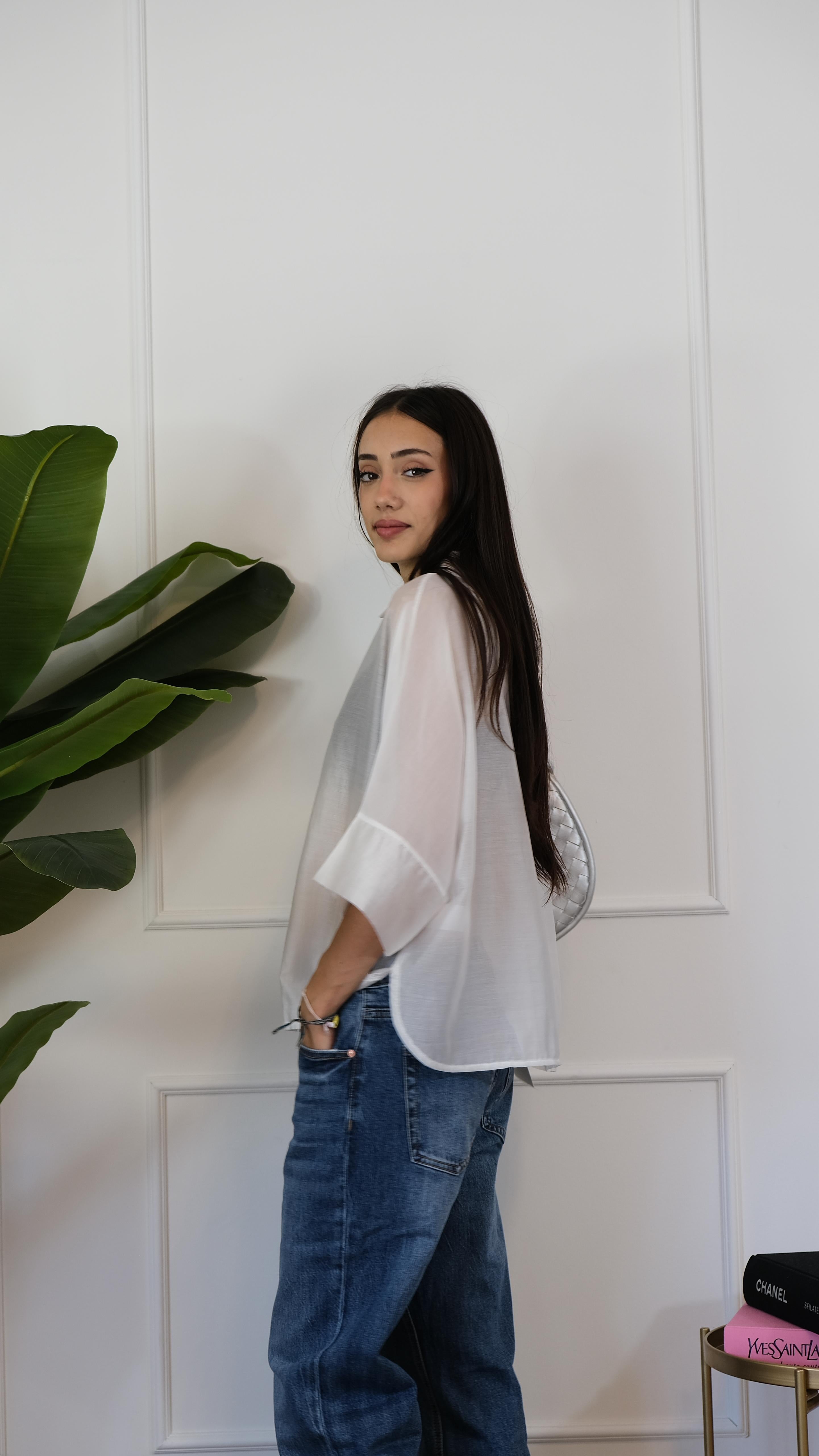 CAMICIA TRASPARENTE 7055 NEW