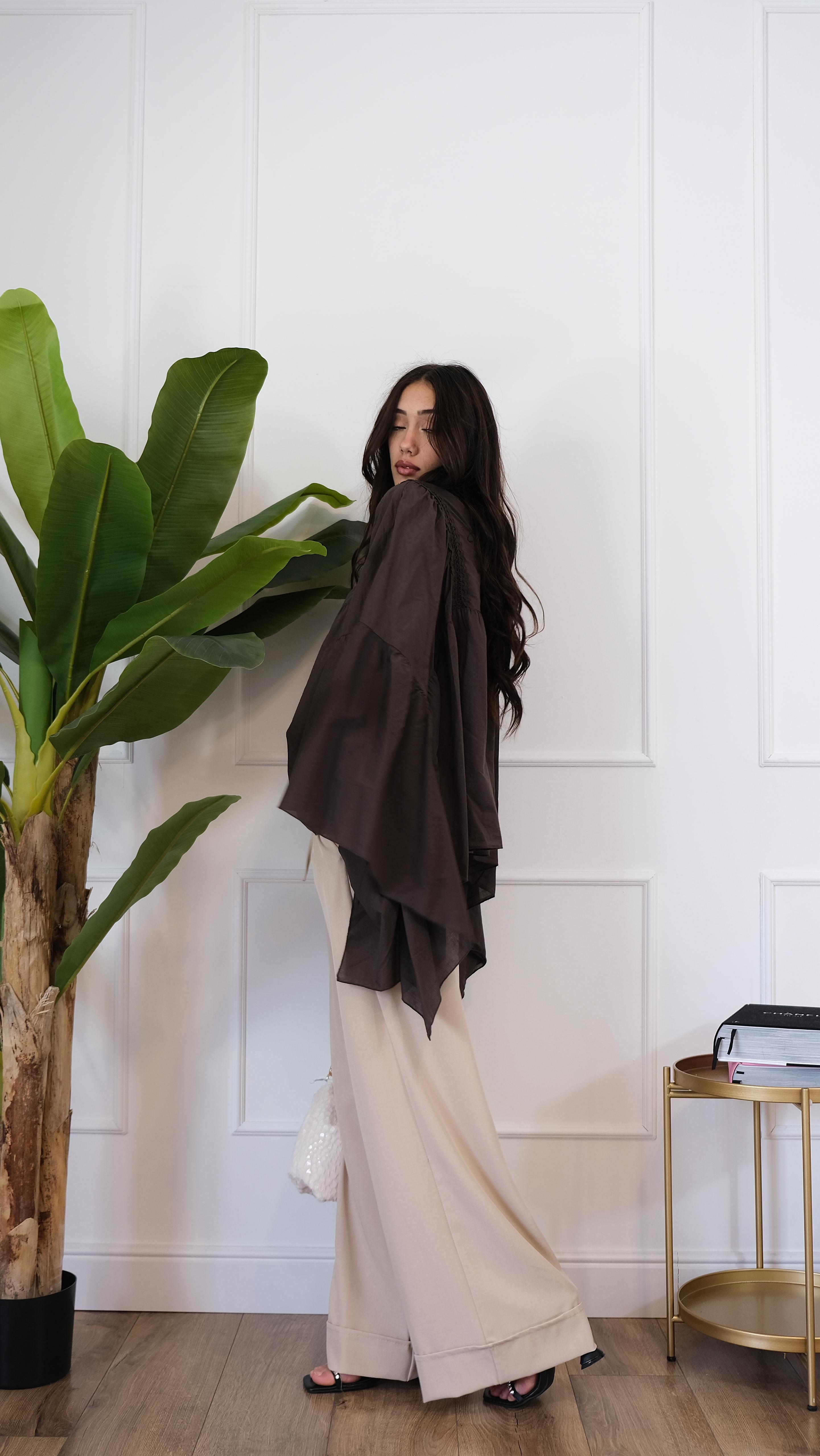 PANTALONE PALAZZO 55118 NEW