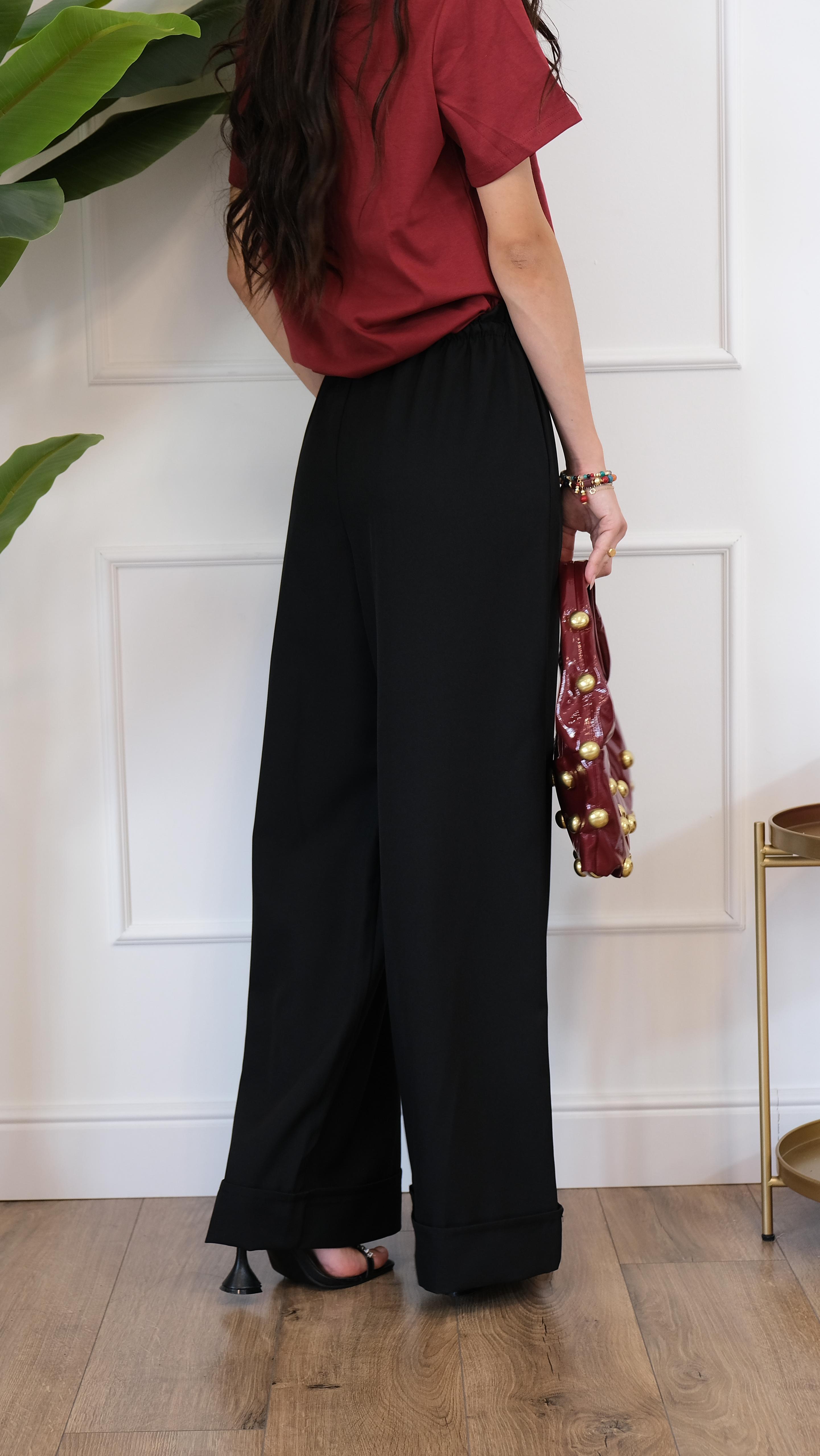 PANTALONE PALAZZO 55118 NEW