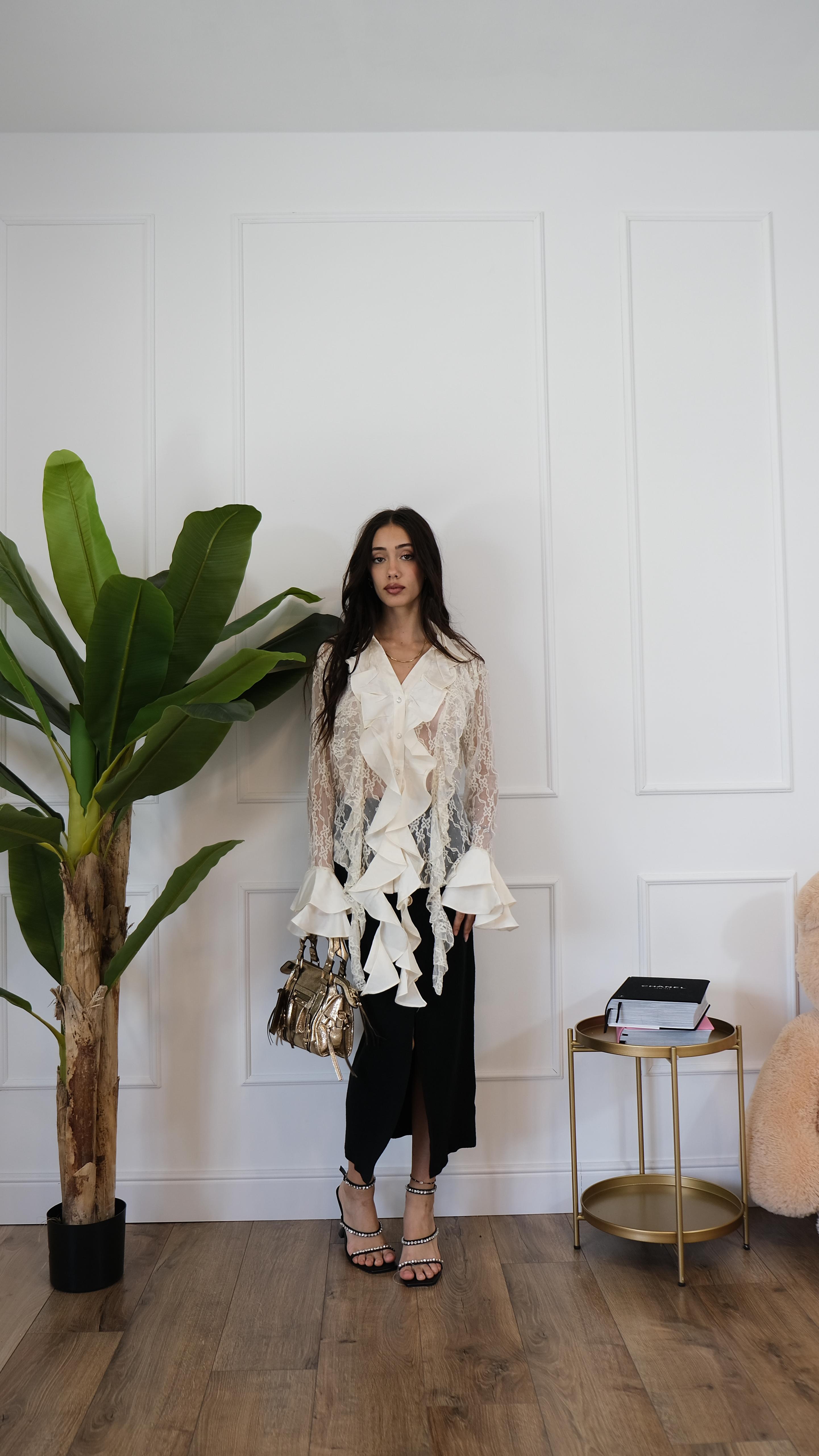 CAMICETTA BEIGE FRU FRU C213 NEW