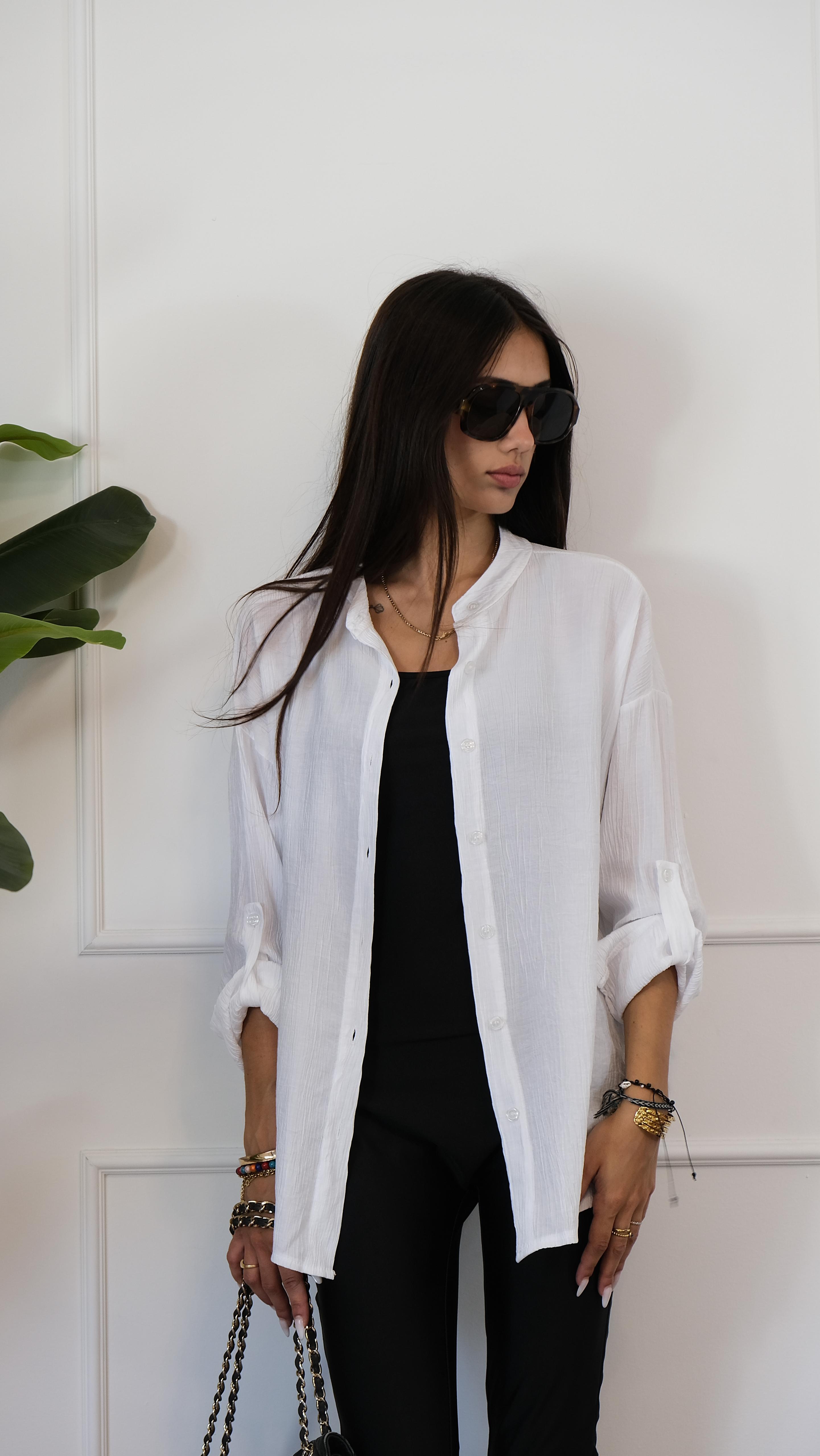 CAMICIA BIANCA AMORE C3148 NEW