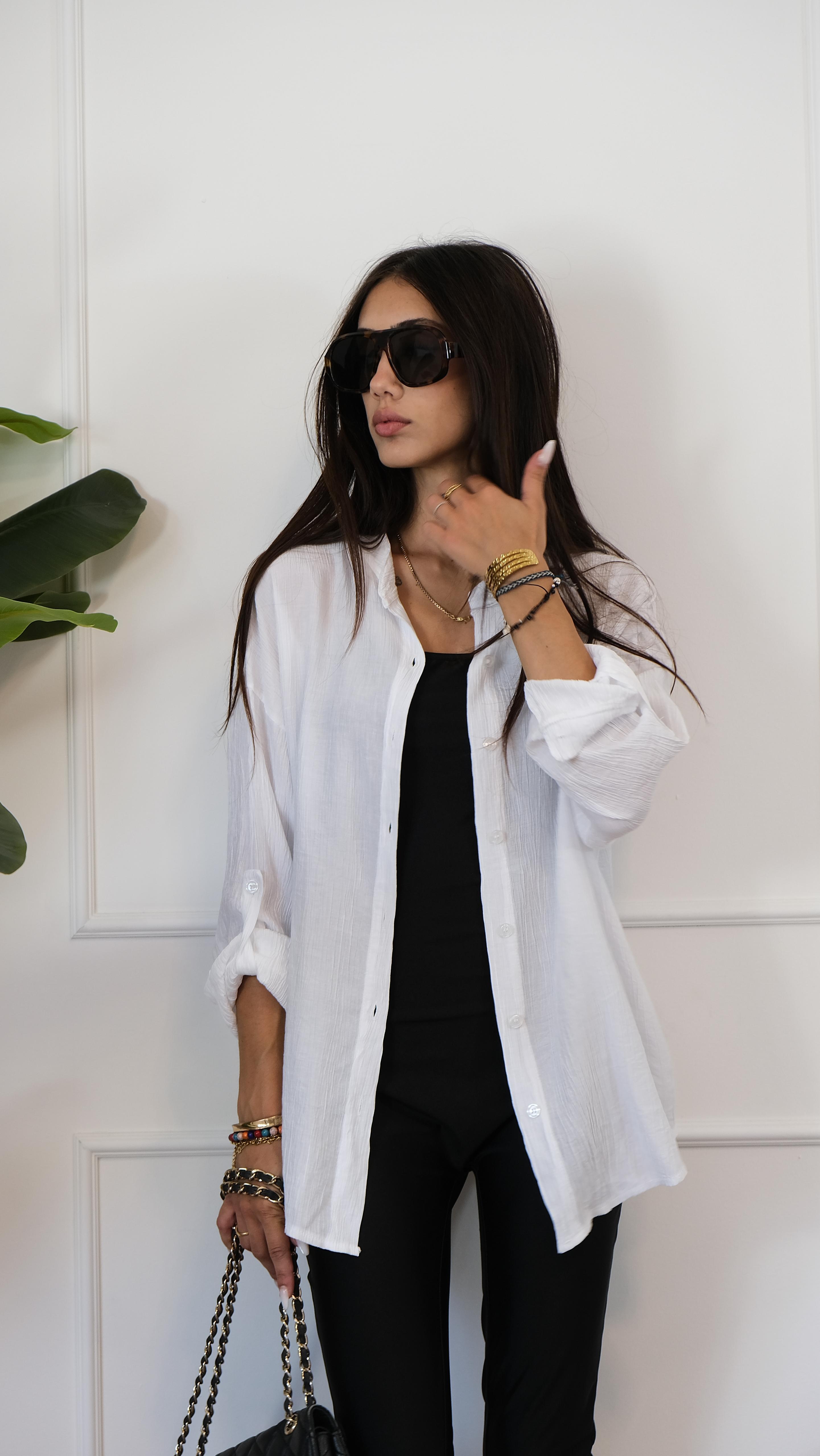 CAMICIA BIANCA AMORE C3148 NEW