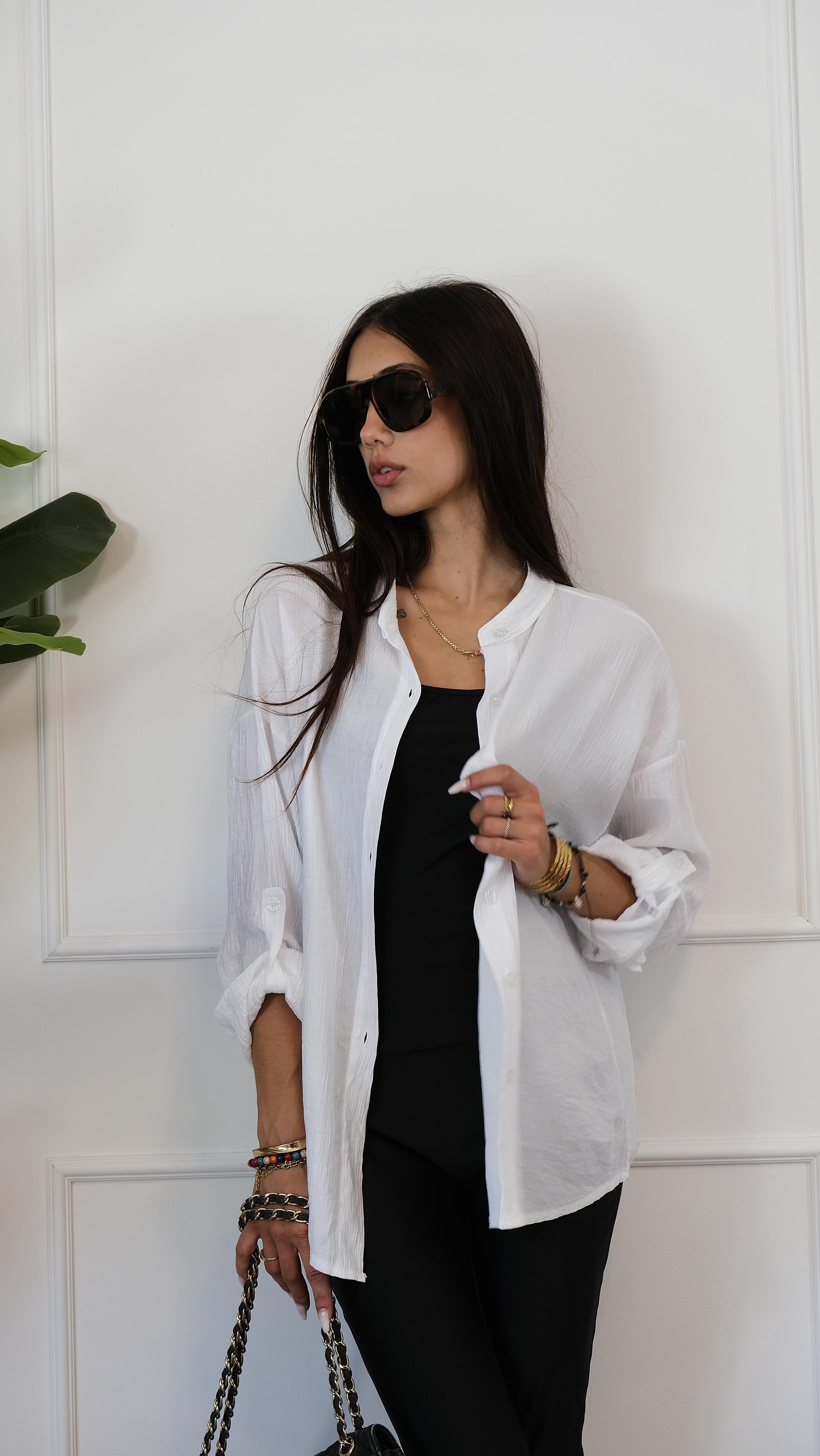 CAMICIA BIANCA AMORE C3148 NEW