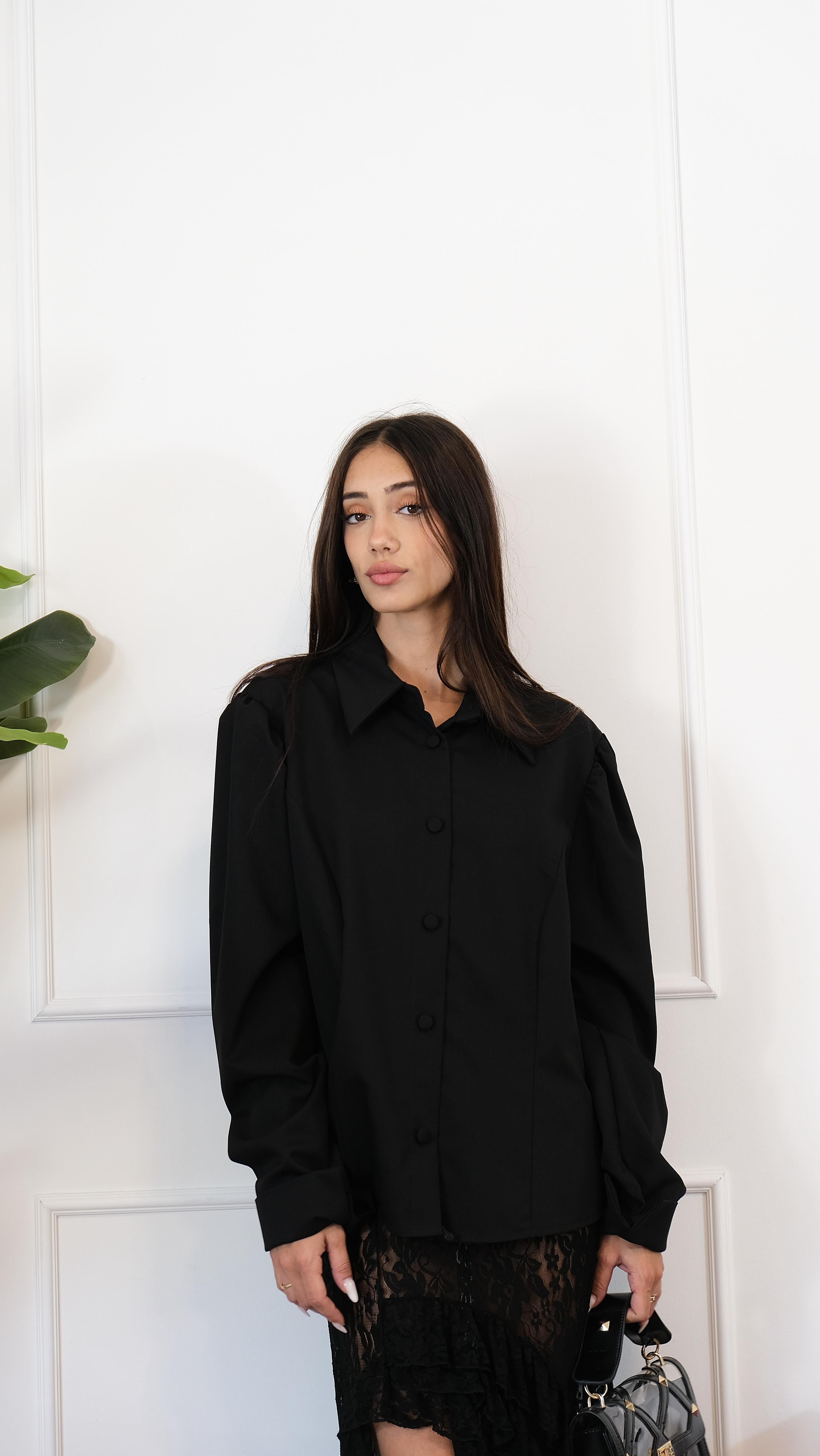CAMICIA NERA JENNY NEW