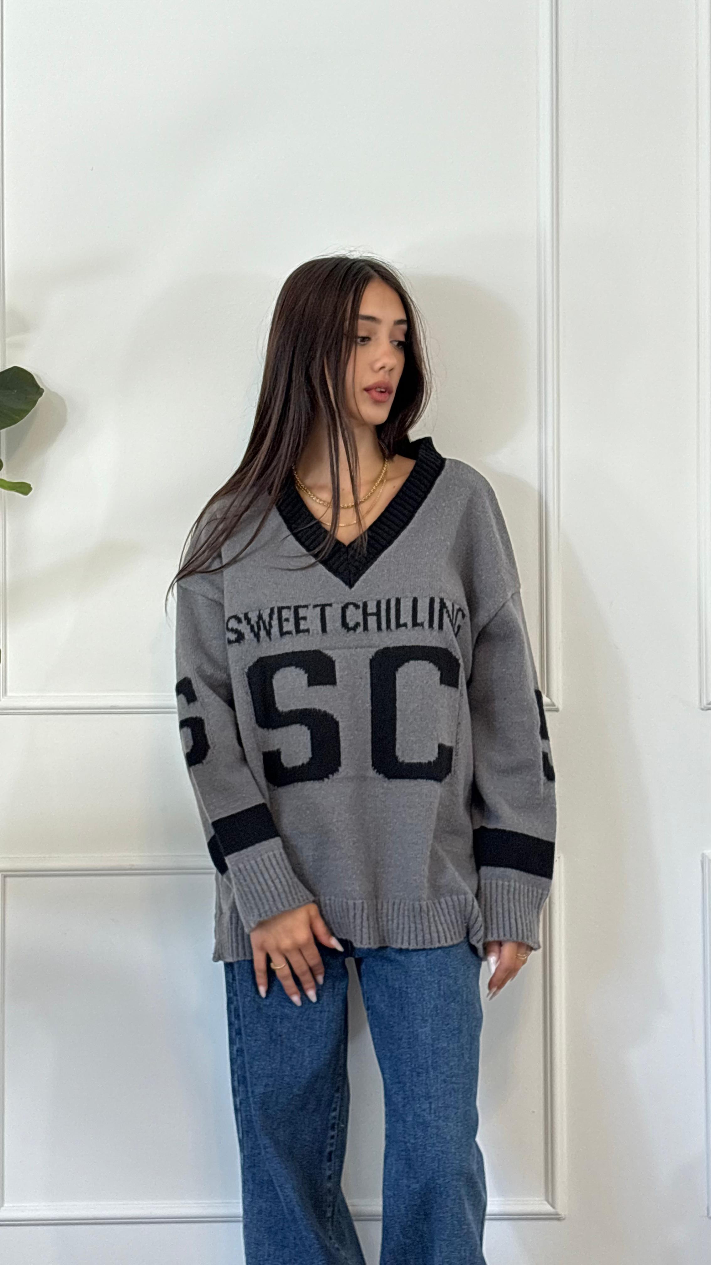 MAGLIONE GRIGIO 24493 NEW