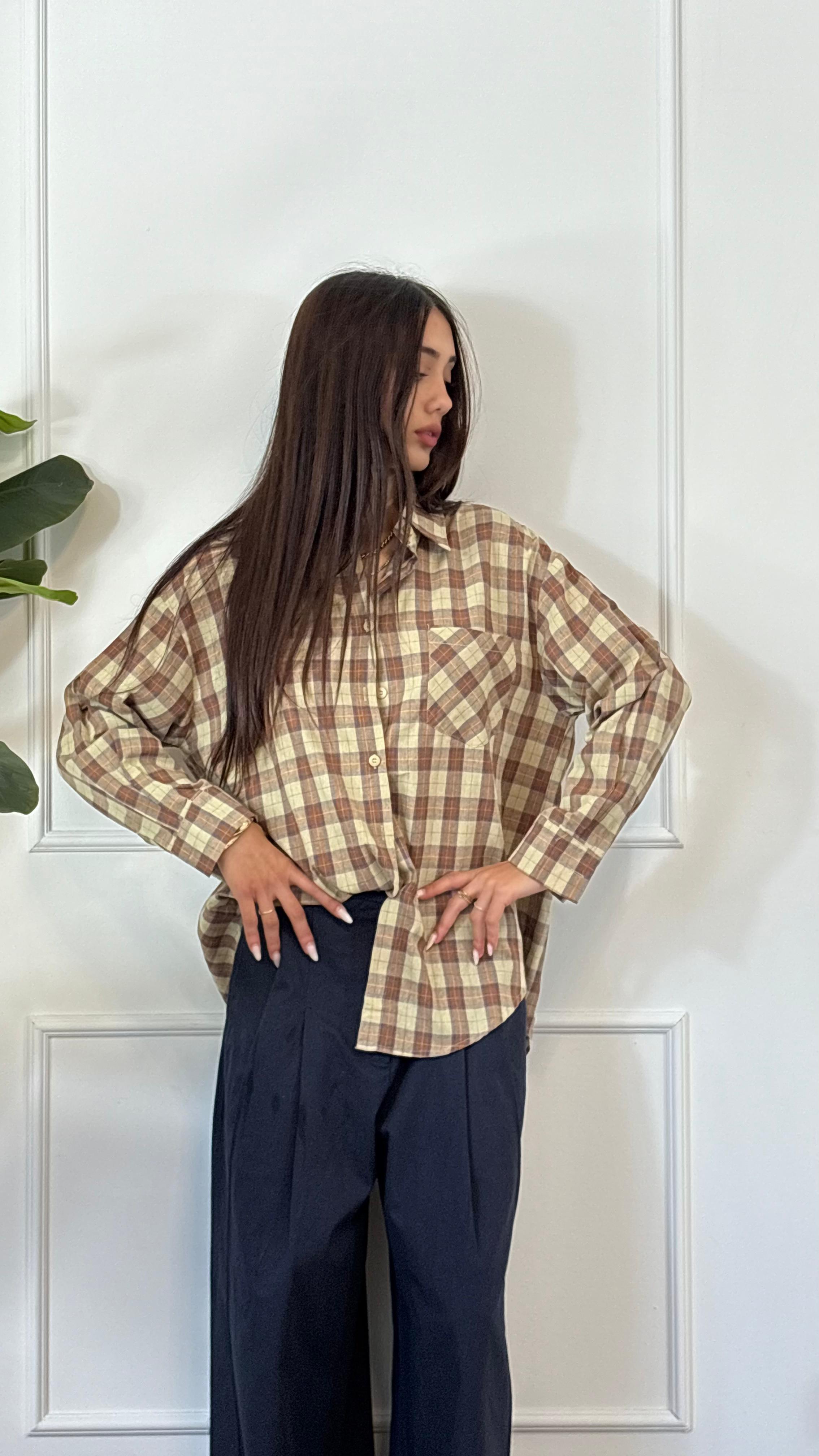 CAMICIA A QUADRI 17156 NEW