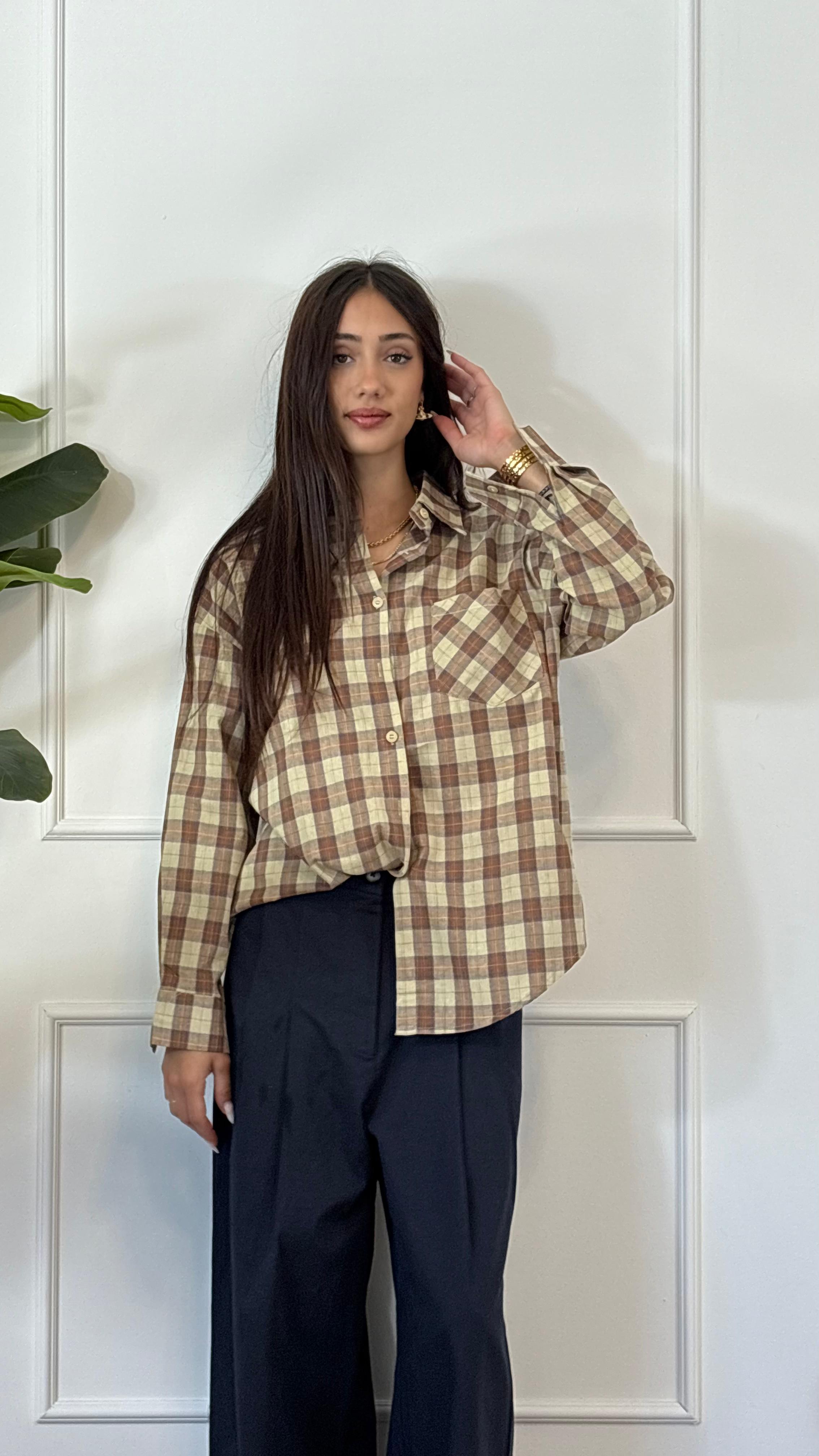 CAMICIA A QUADRI 17156 NEW