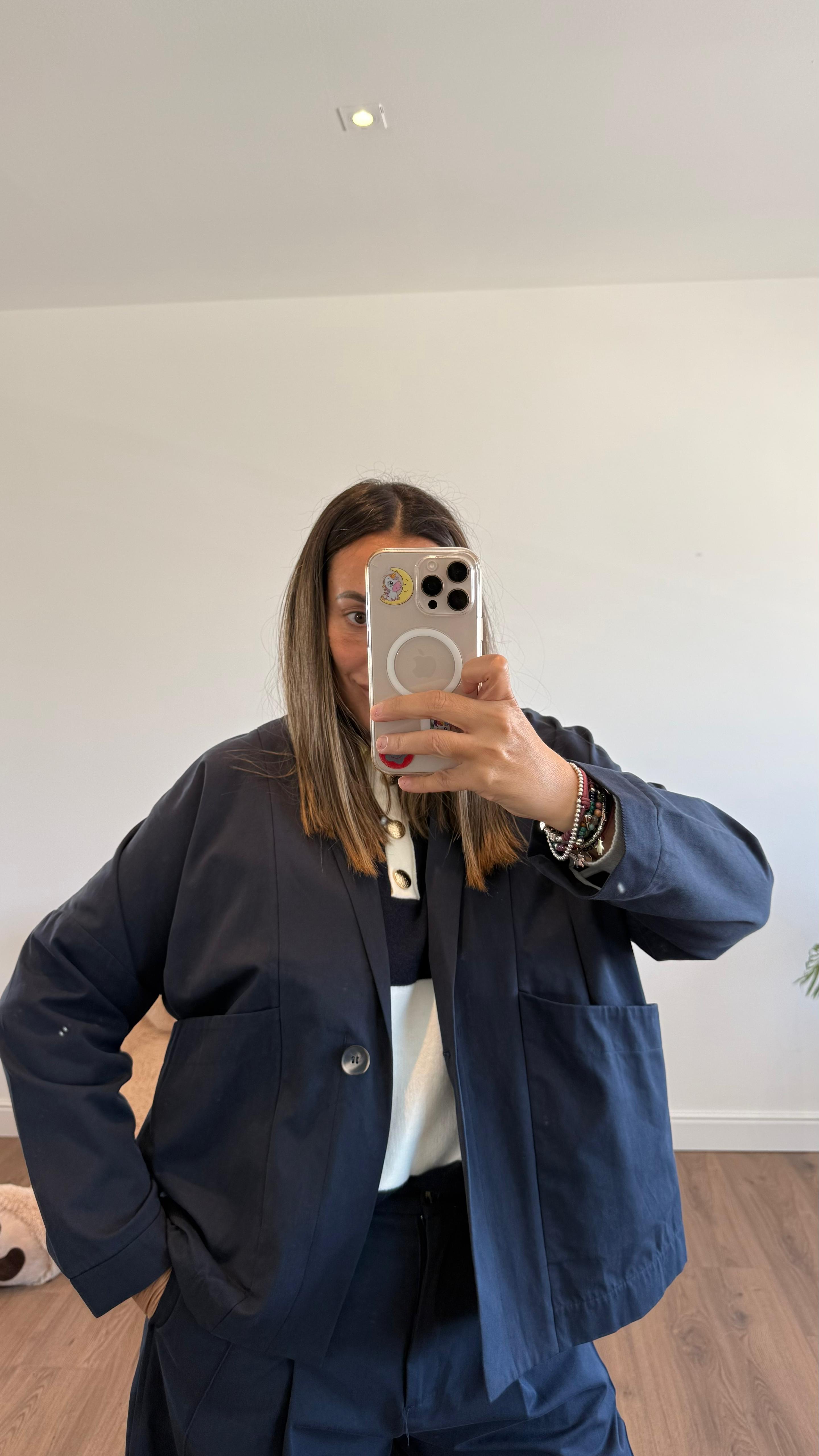 BLAZER OVER BLU 3417 NEW