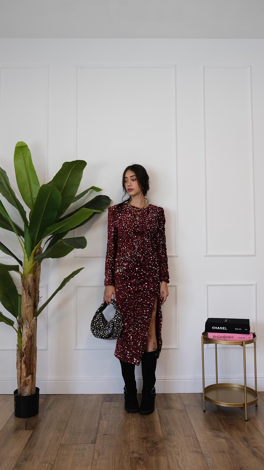 ABITO MIDI SPACCO 22335 NEW