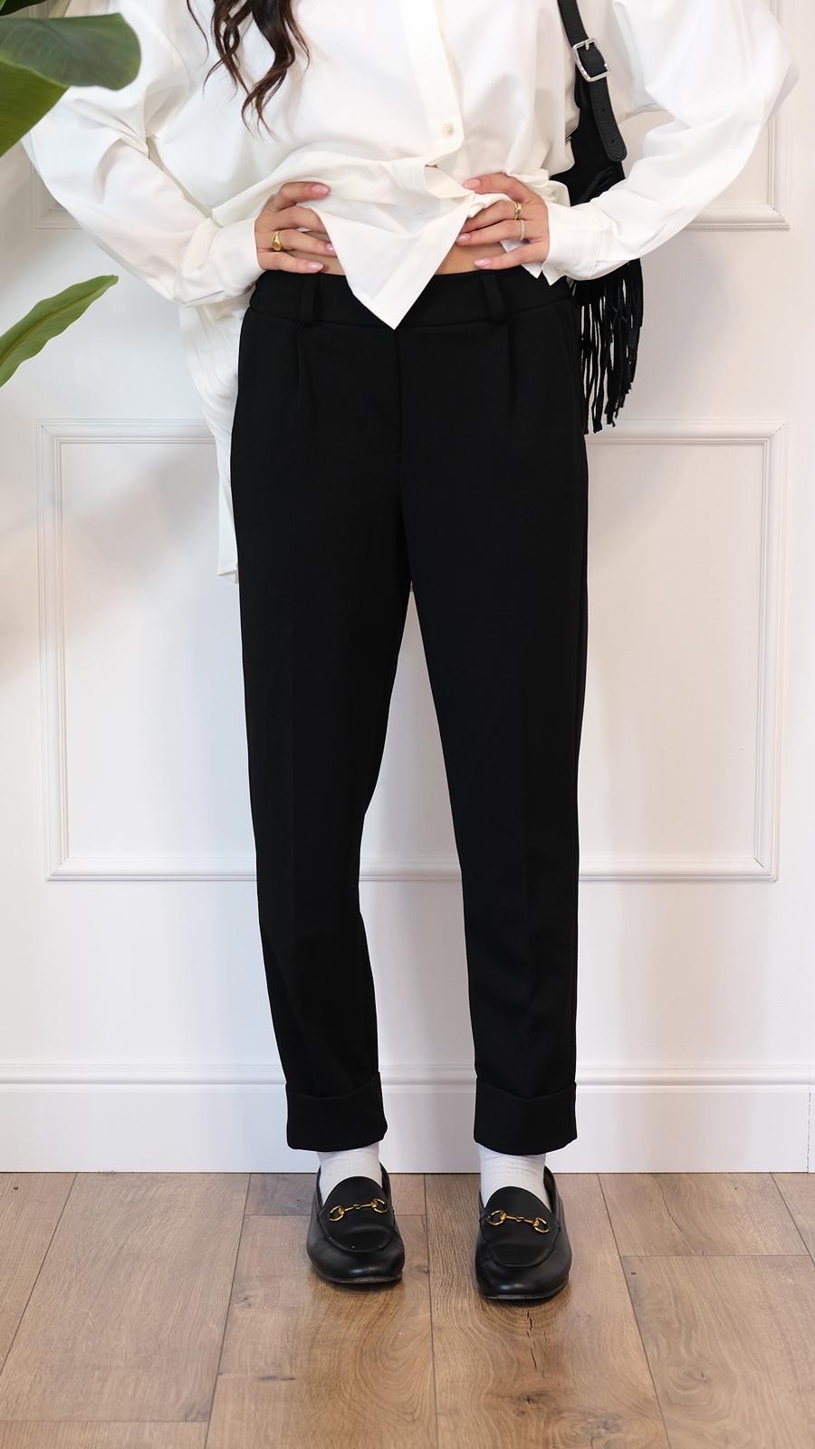 PANTALONE BASICO NERO 5202 NEW
