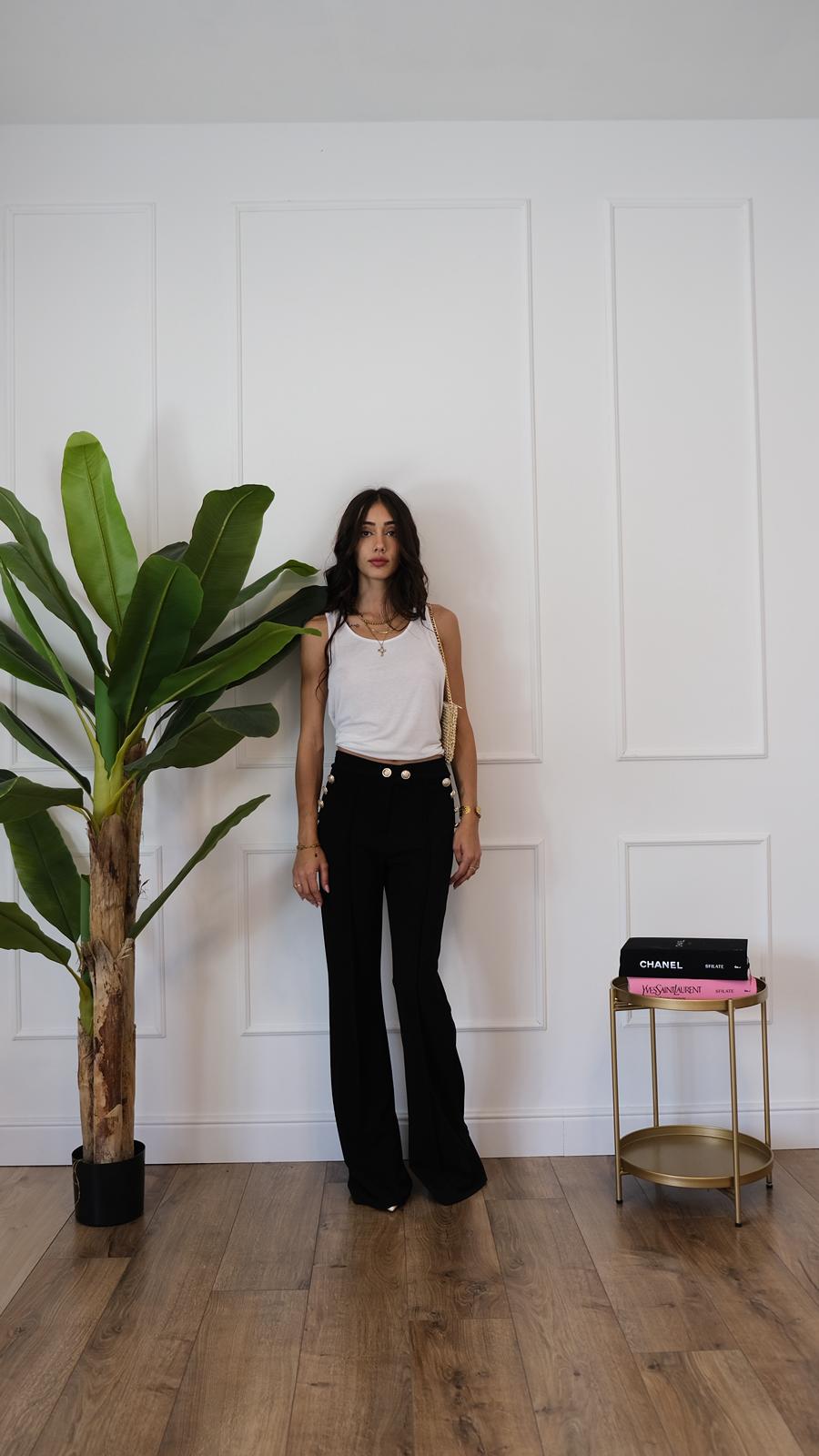 PANTALONE BOTTONI DORATI NEW