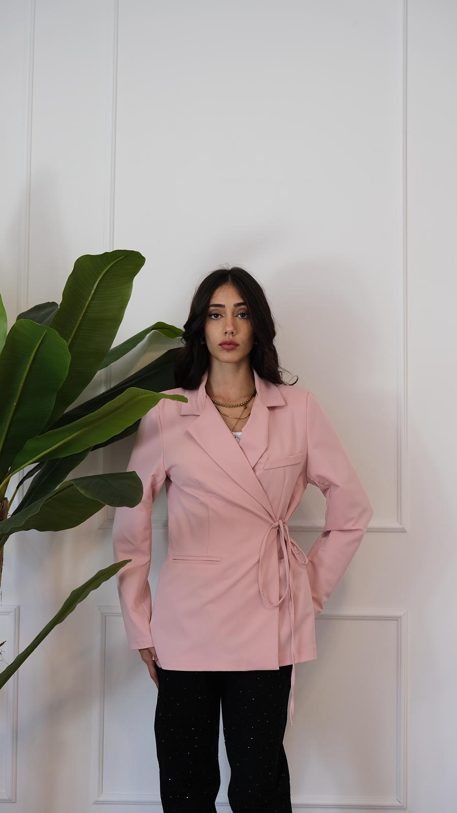 BLAZER OVER ROSA NEW