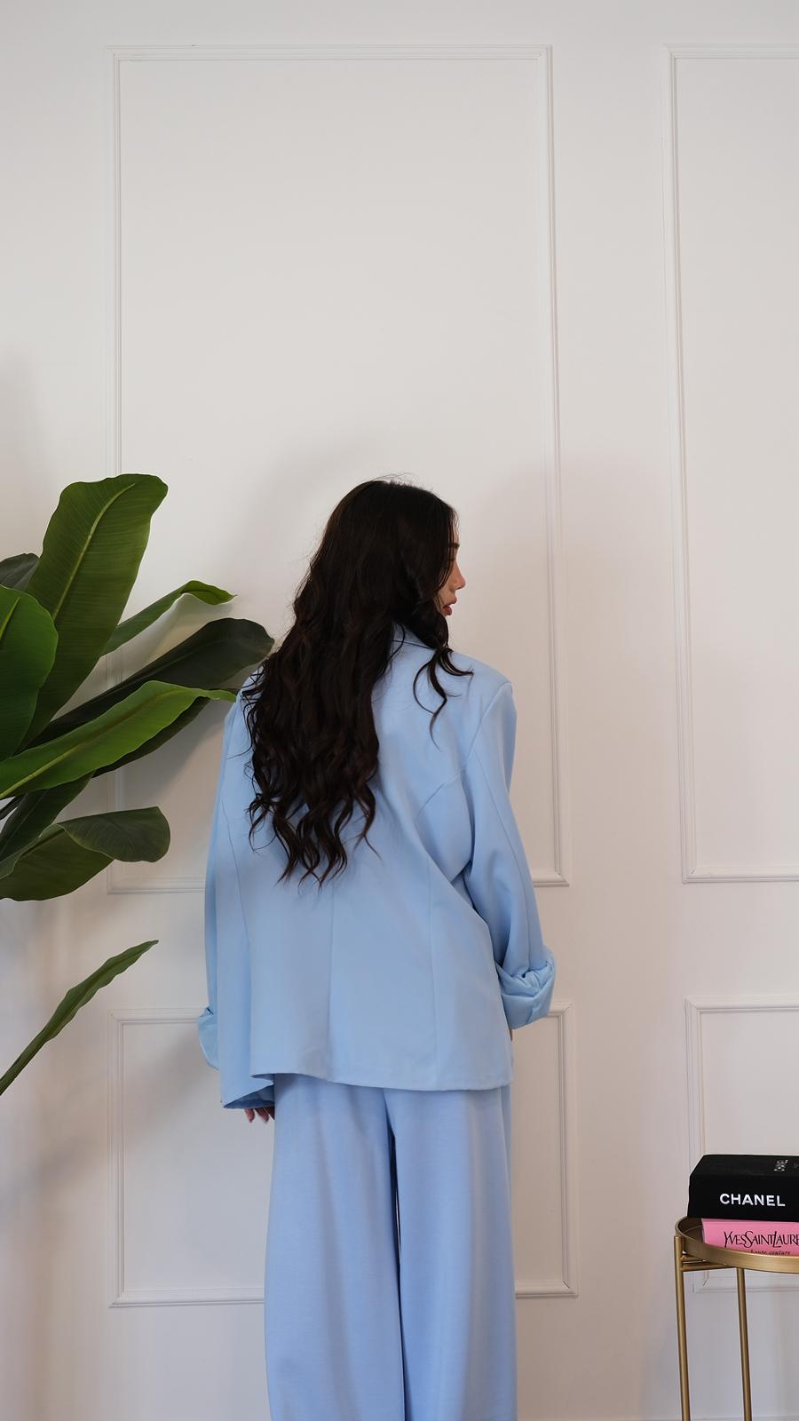 BLAZER OVER AZZURRO NEW