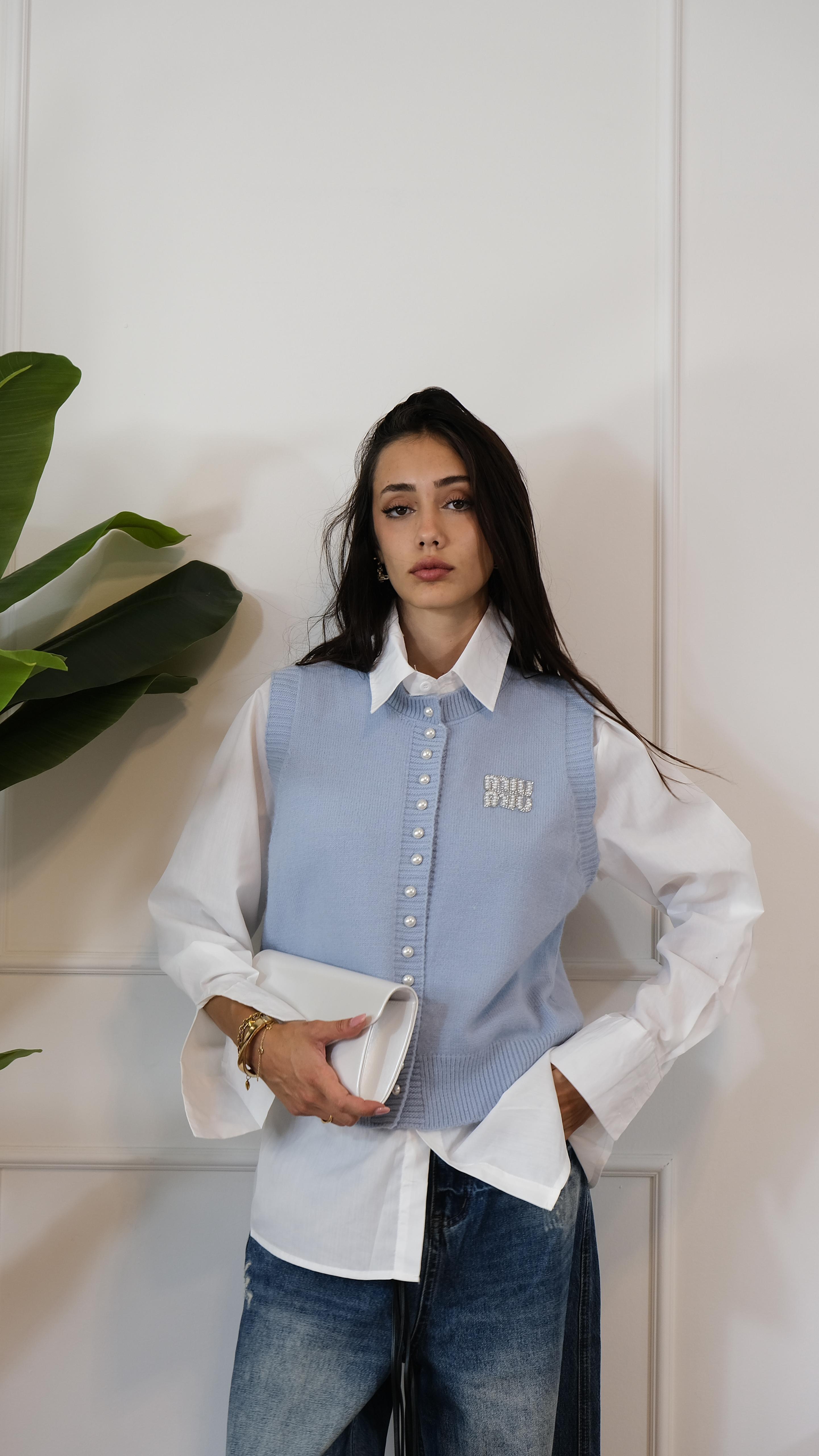 CAMICIA CON GILETTINO 15658 NEW