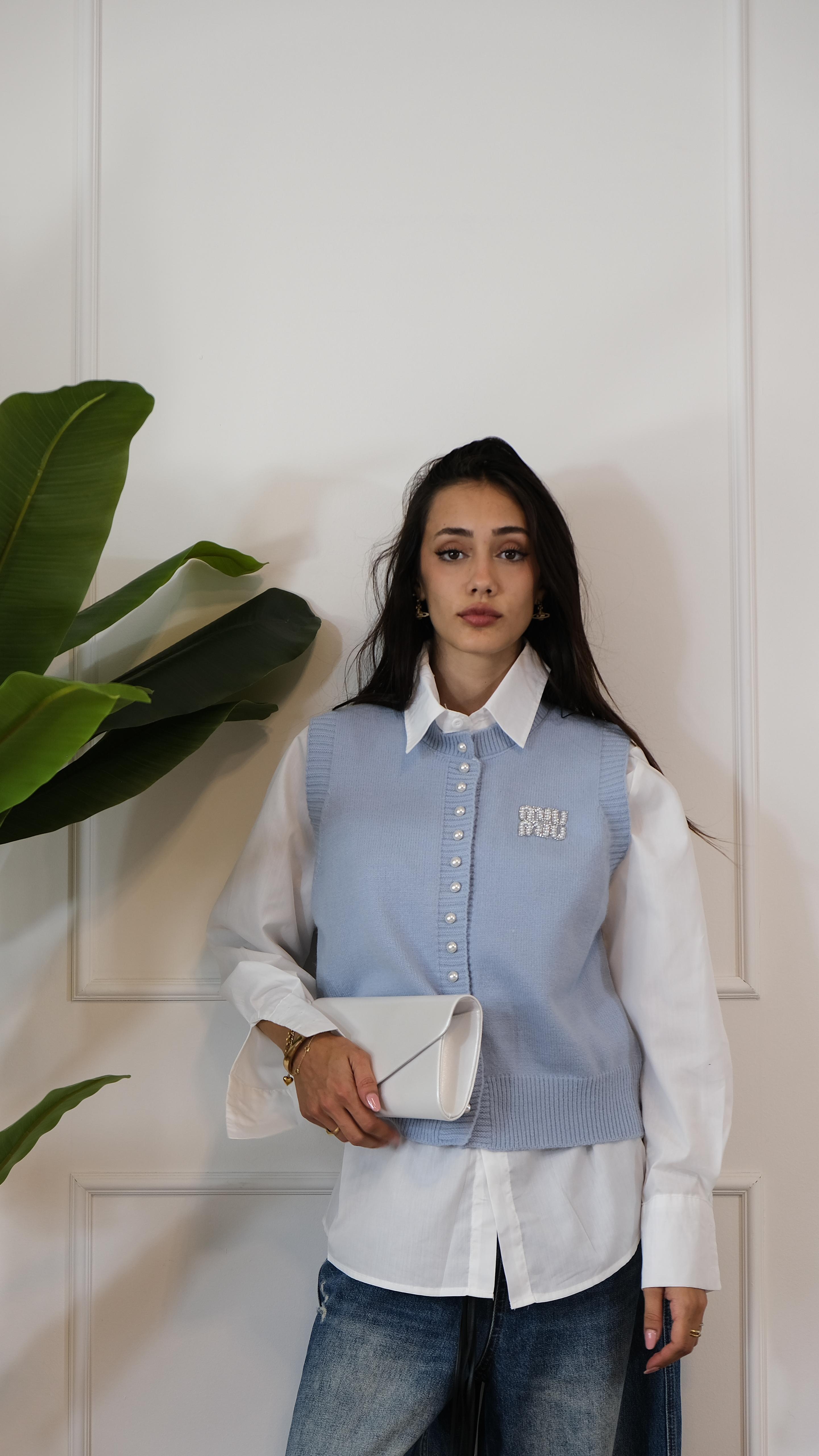CAMICIA CON GILETTINO 15658 NEW