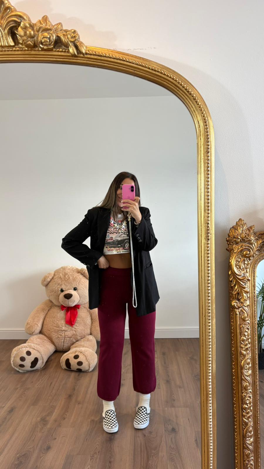 PANTALONE BORDEAUX 9309 NEW