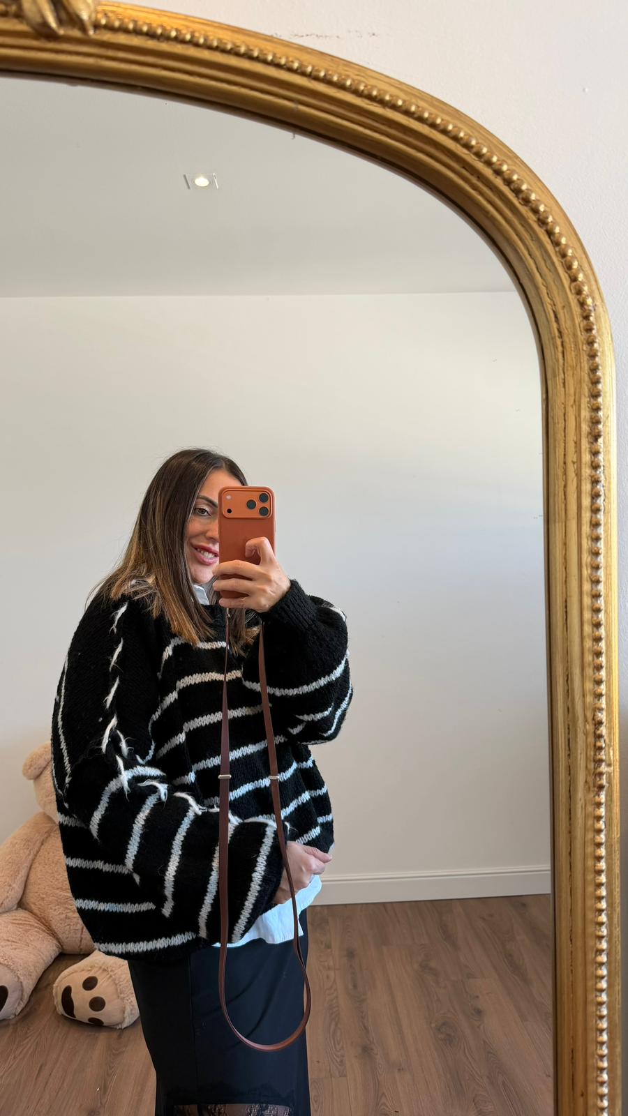 MAGLIONE A RIGHE B27008 NEW