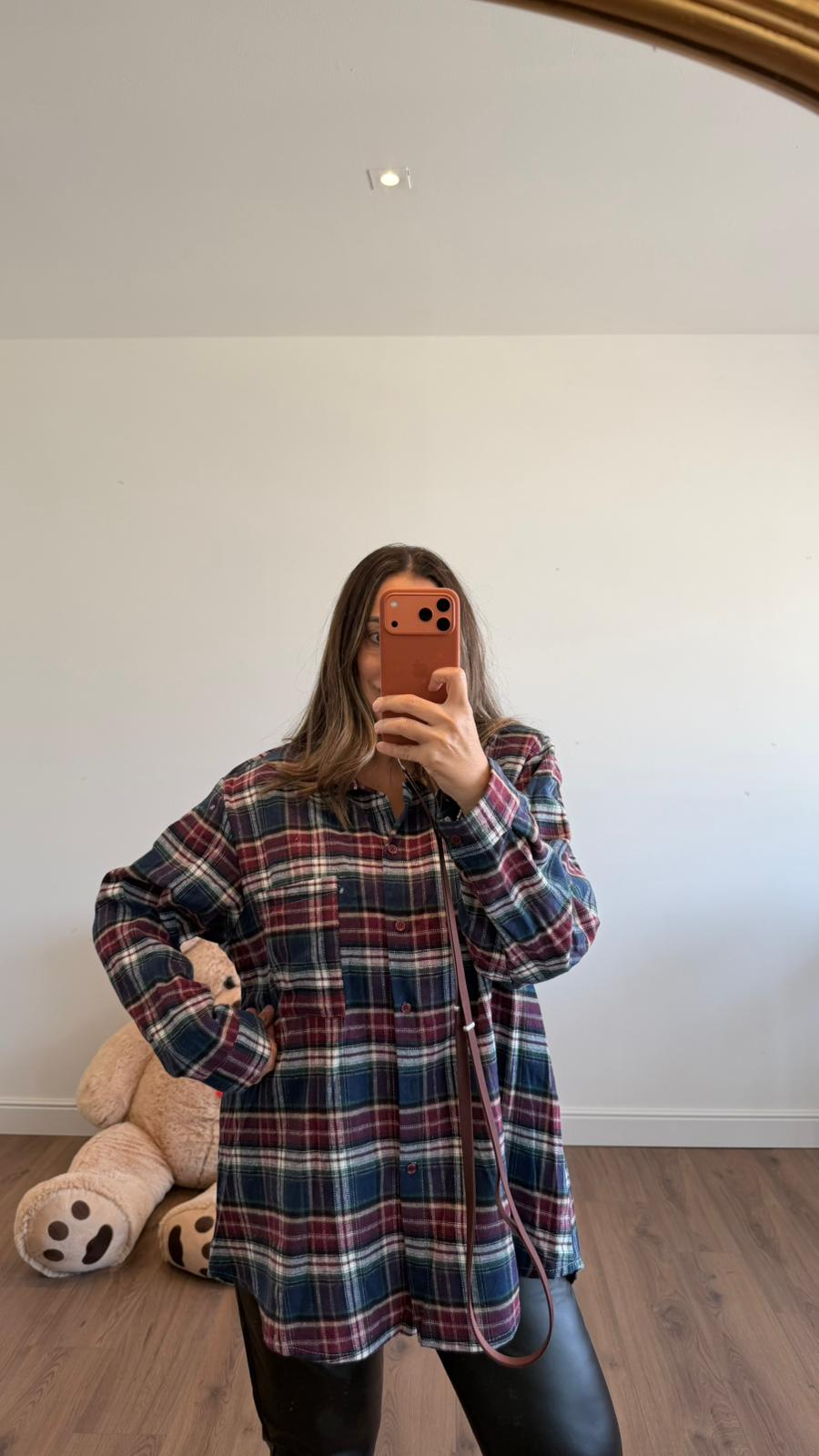 CAMICIA SCOZZESE OVER 25765 NEW