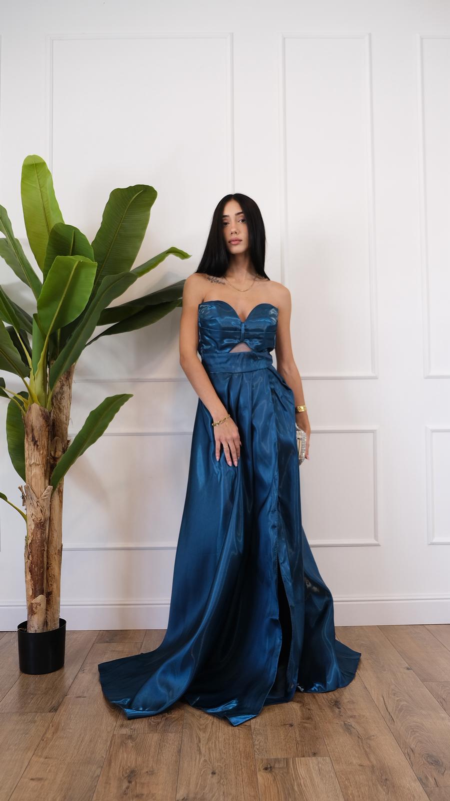 ABITO ELEGANTE CON TRASPARENZE 97318 NEW