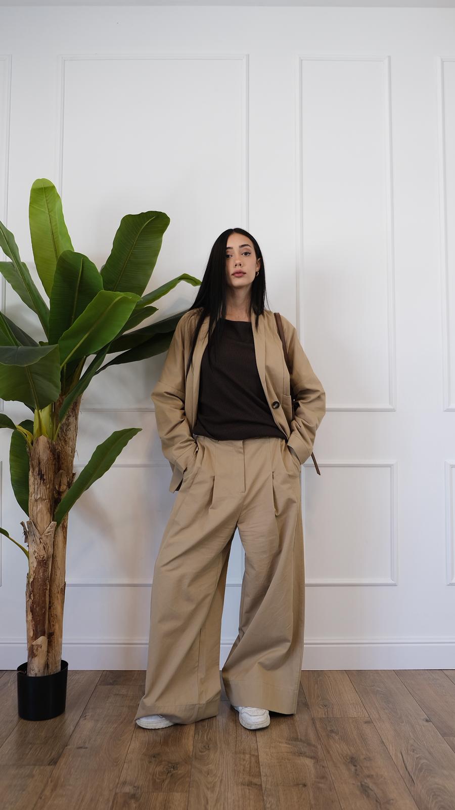 PANTALONE BEIGE 7330 NEW