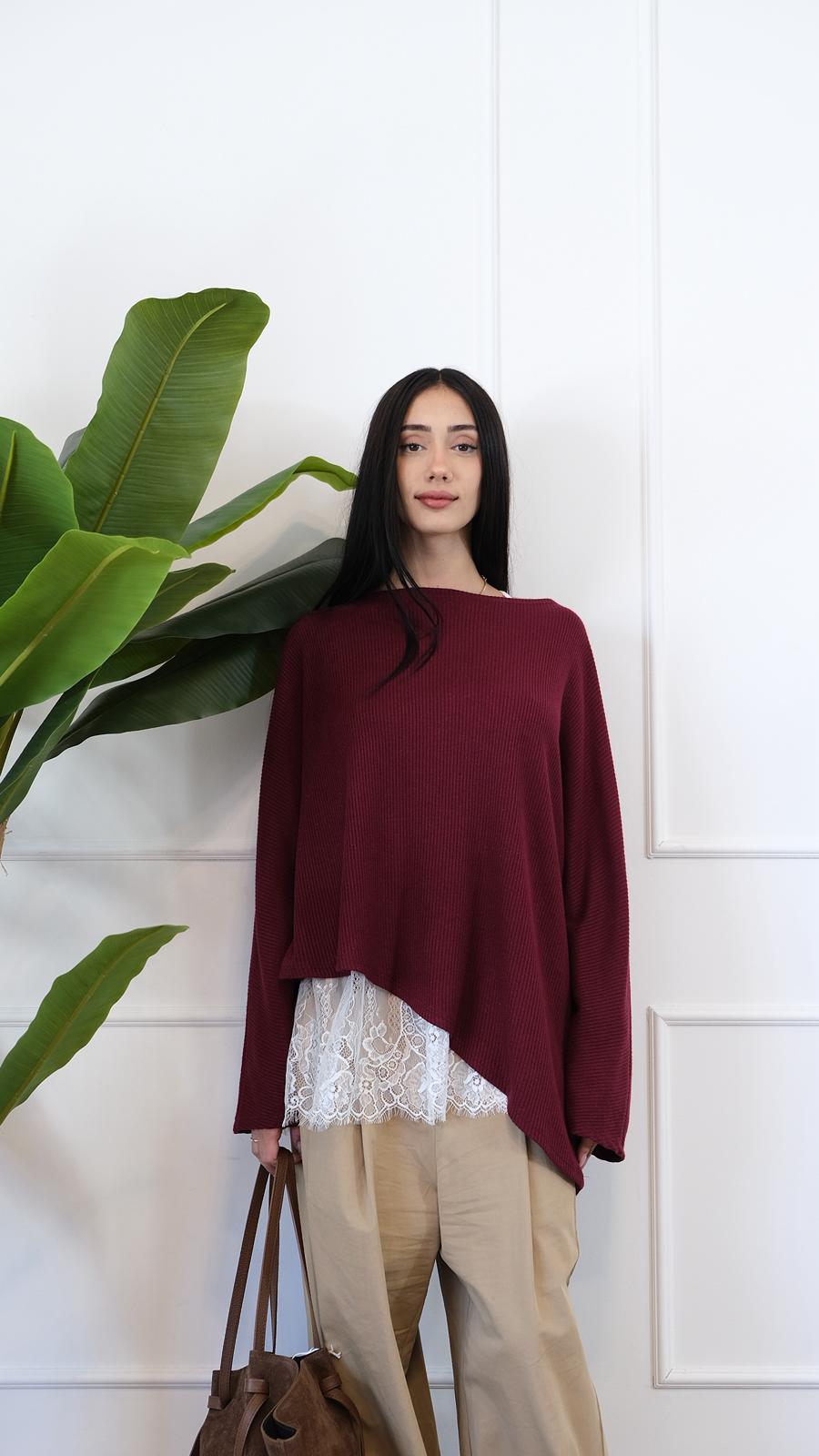 MAGLIONE TRASVERSALE 15613 NEW