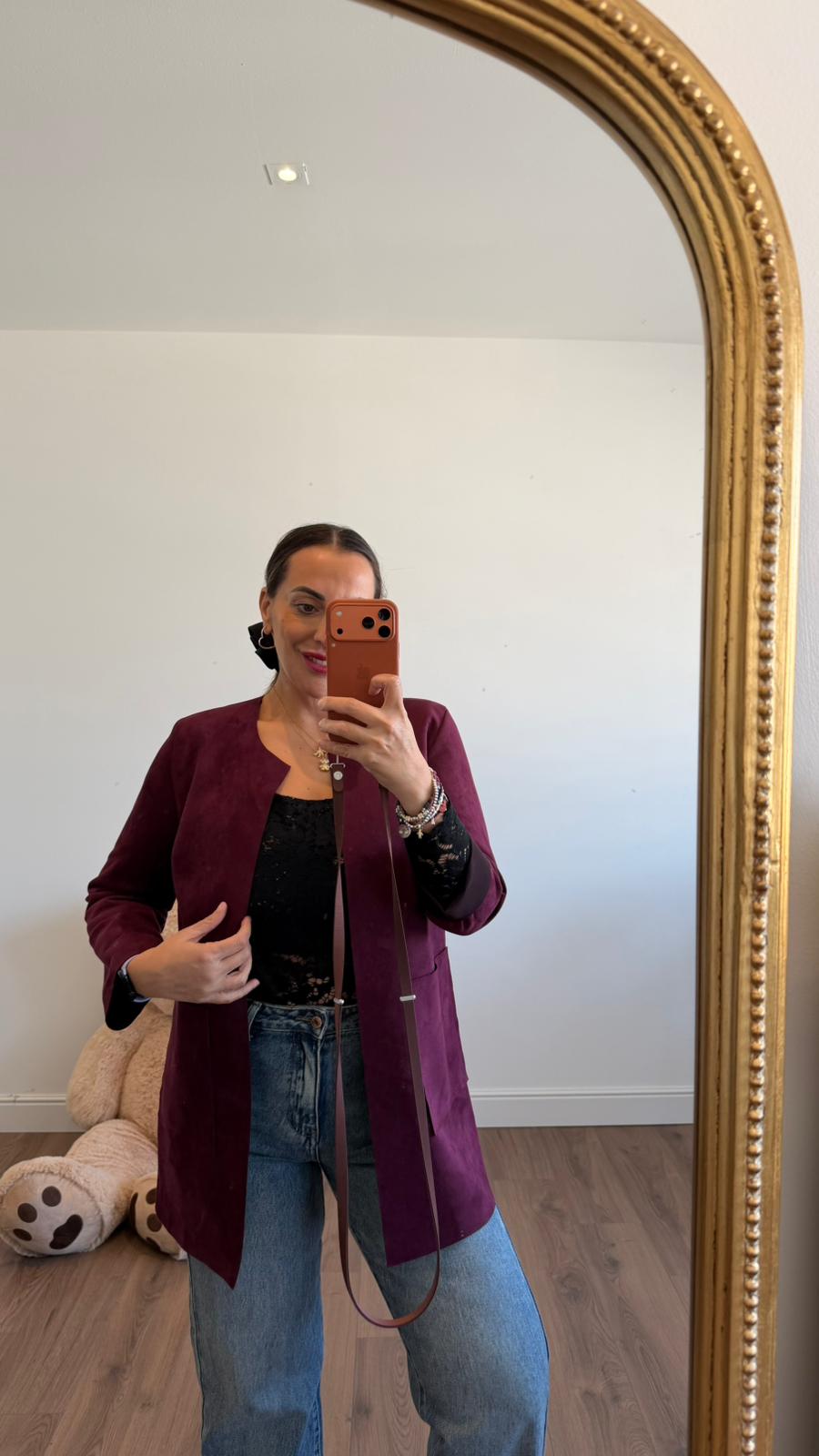 GIACCA SCAMOSCIATA 92302 NEW