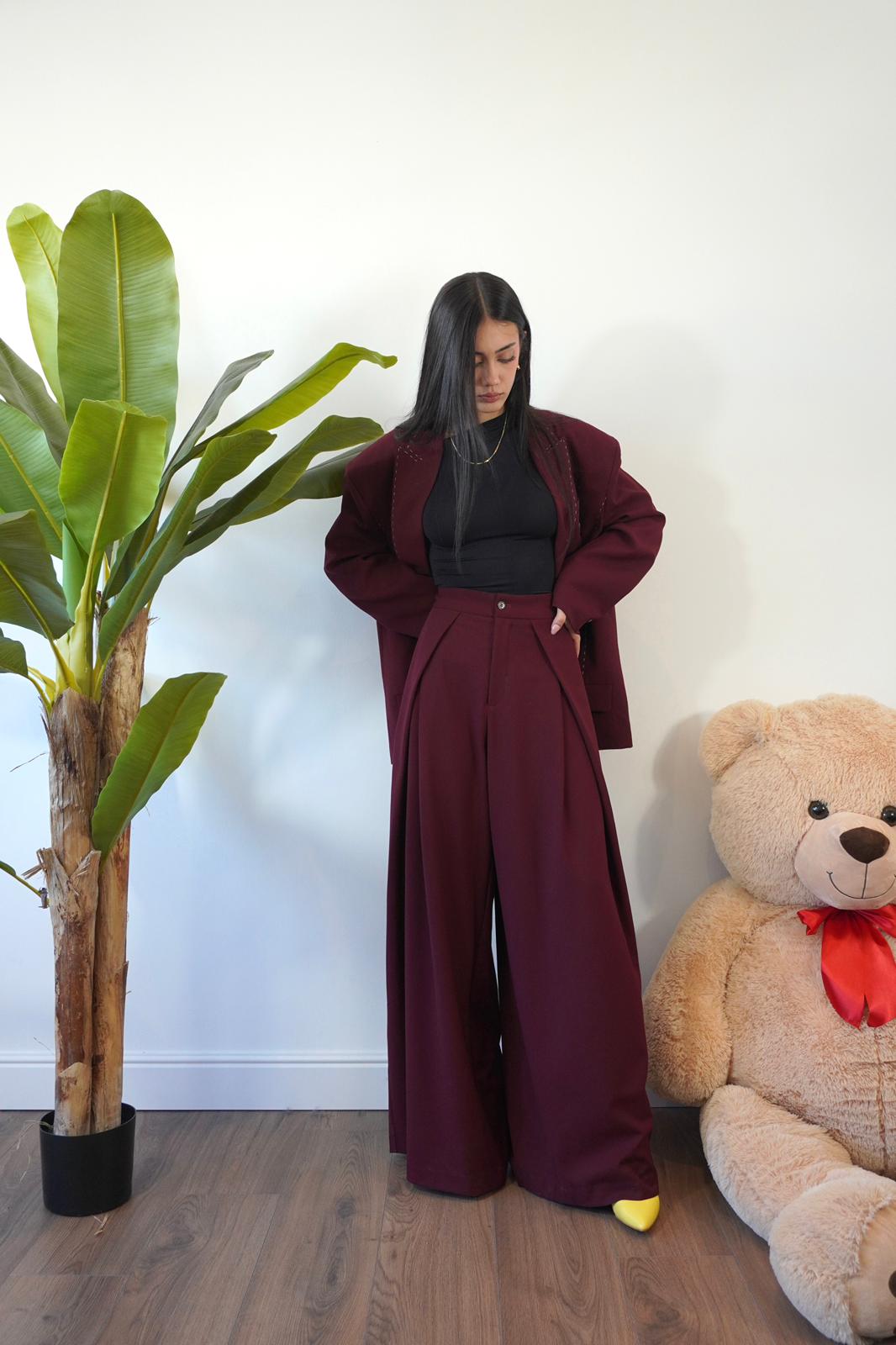 PANTALONE BORDEAUX 9905 NEW