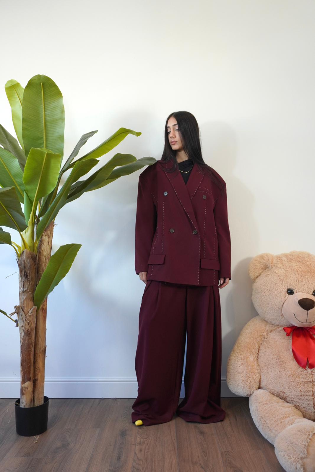 PANTALONE BORDEAUX 9905 NEW