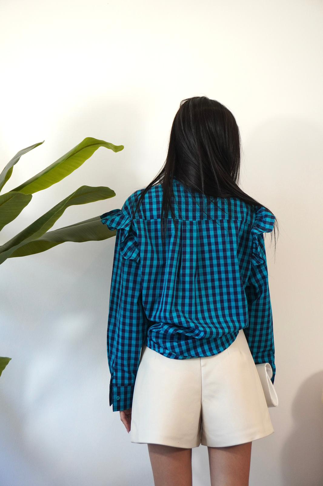 CAMICETTA A QUADRI H7768 NEW