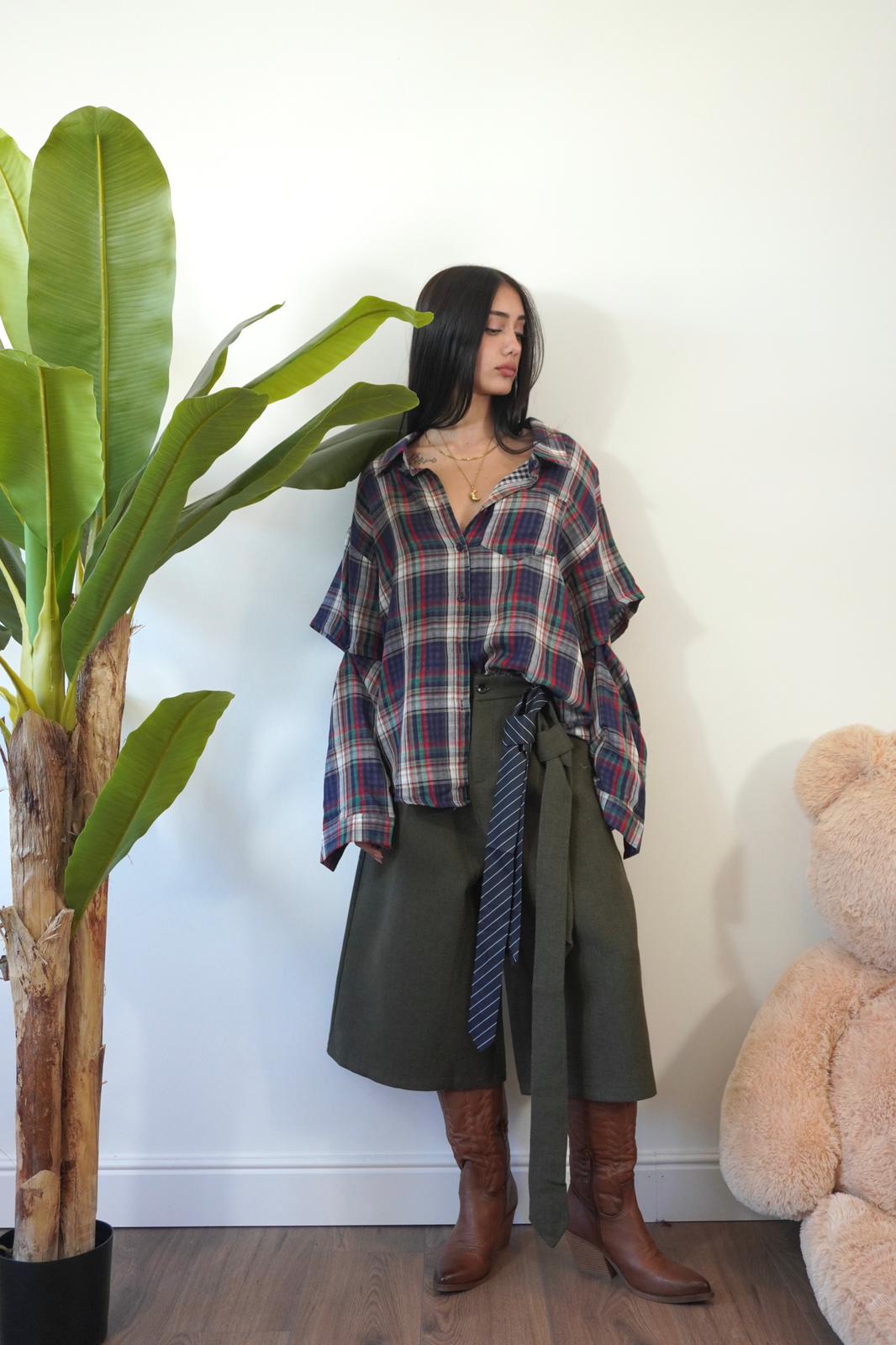 CAMICIA MANICA REMOVIBILE BLU H12201 NEW