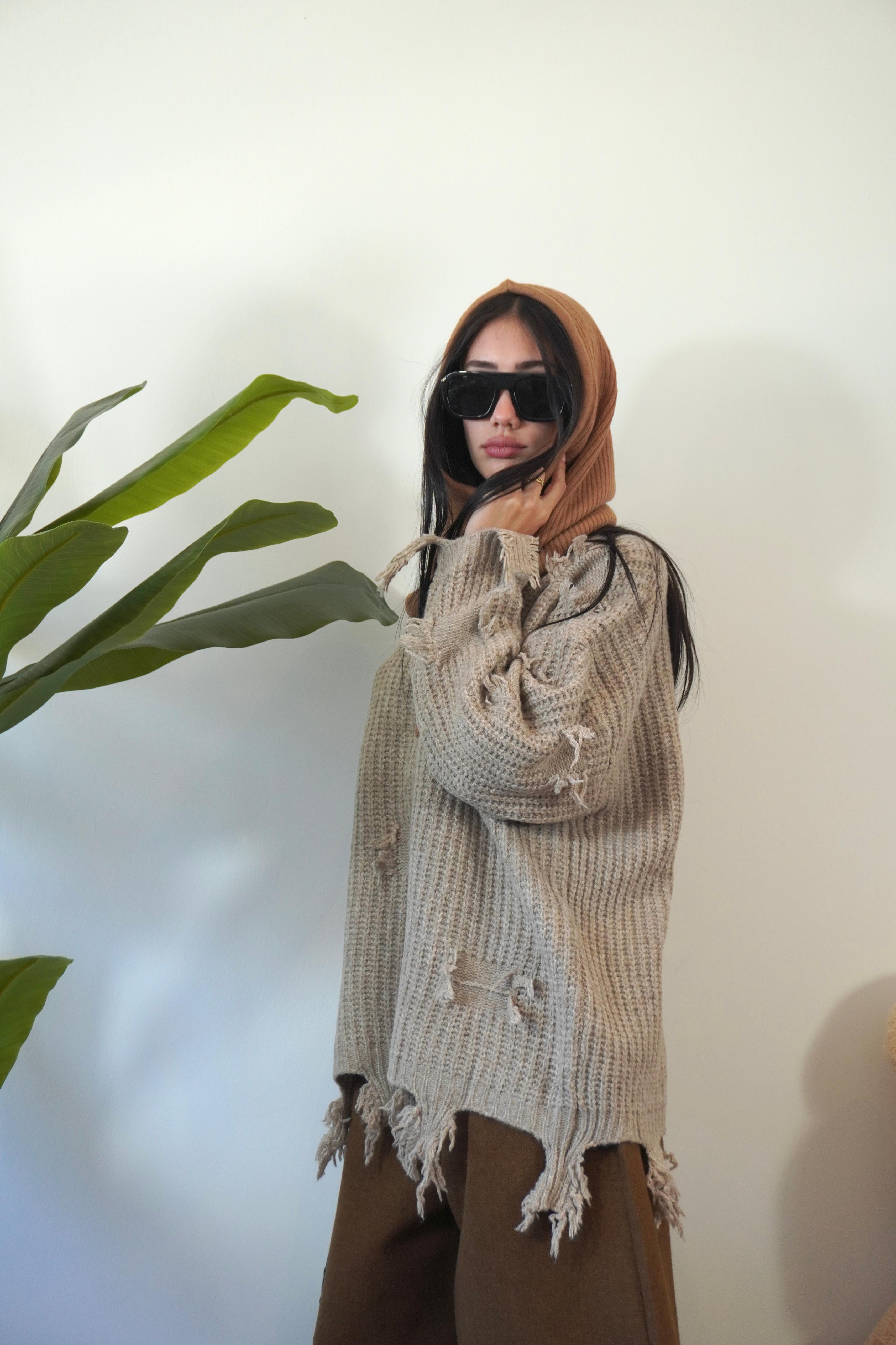 MAGLIONE STRAPPI PL12266 NEW