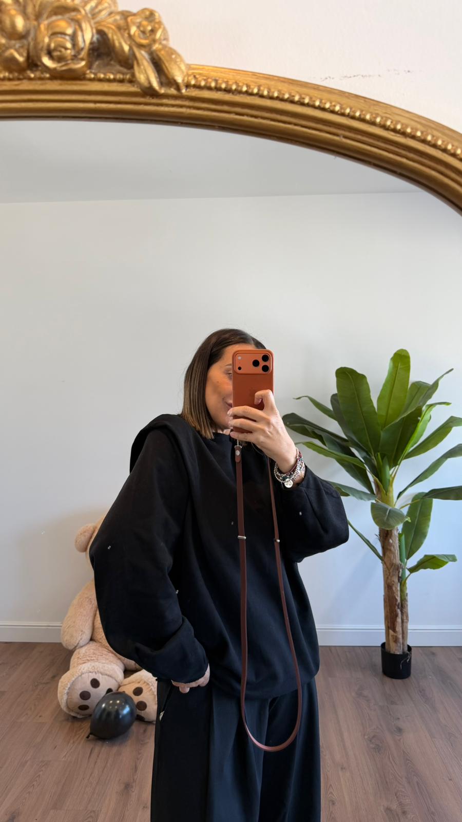 FELPONE OVER NERO 1032 NEW