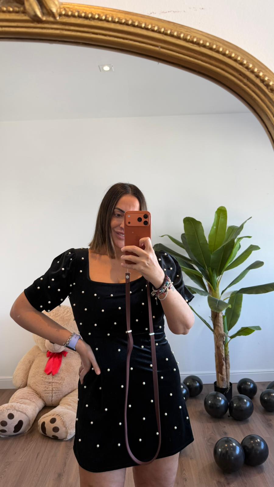 ABITO CORTO PERLE NEW