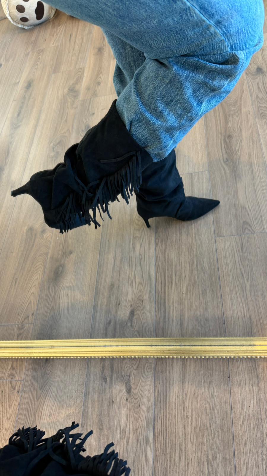 STIVALE CON LE FRANGE K53 NEW