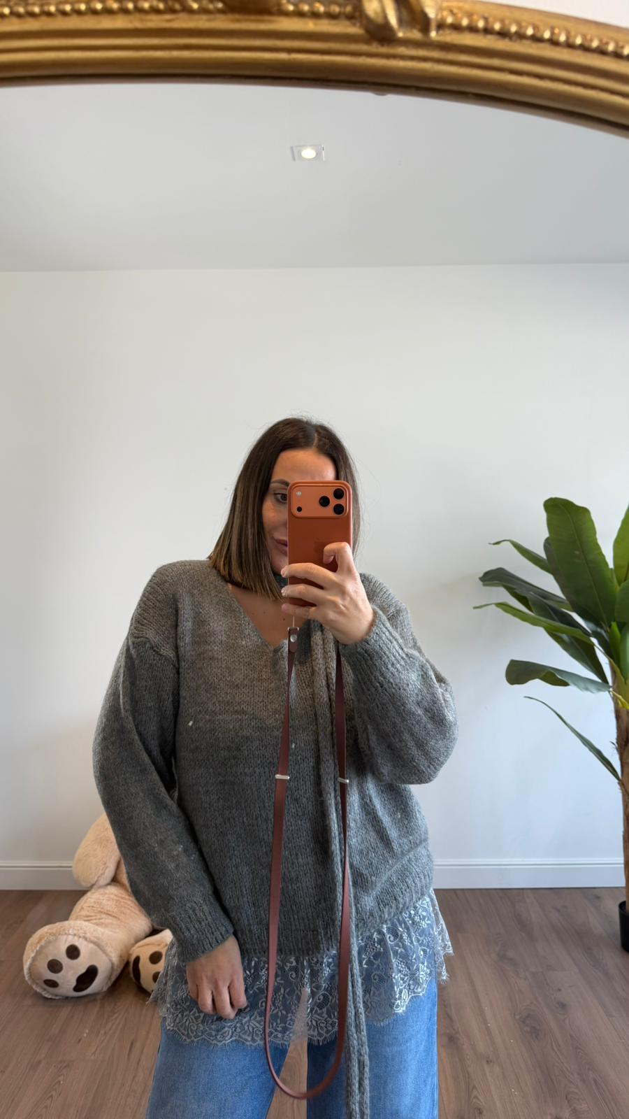 MAGLIONE CON PIZZO 23030 NEW