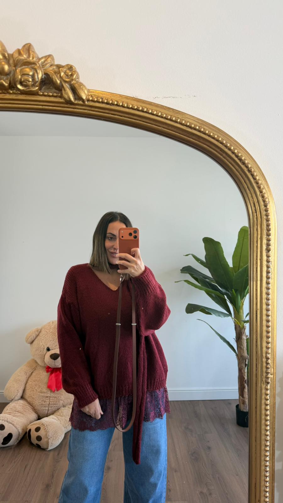 MAGLIONE CON PIZZO 23030 NEW