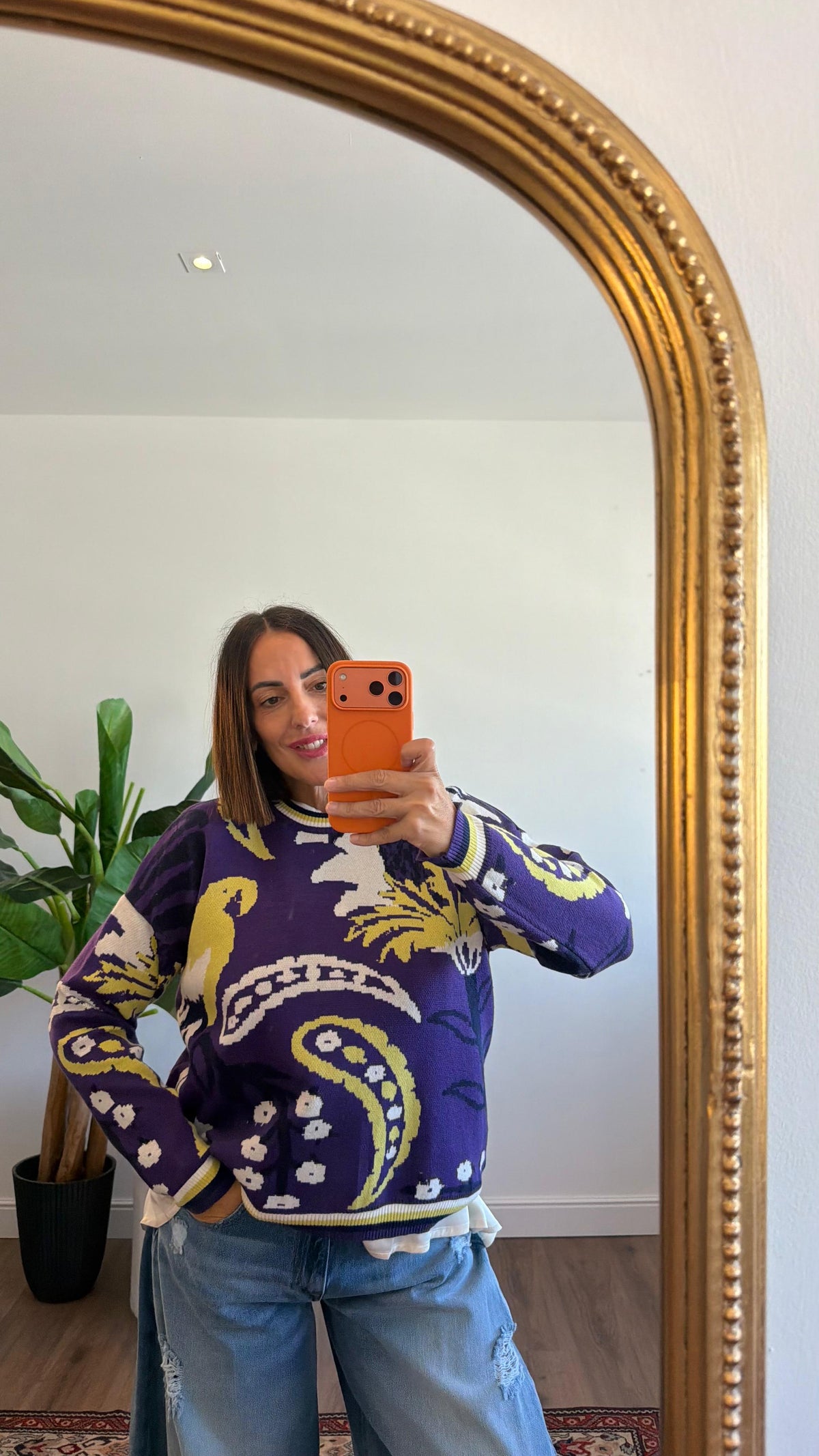 MAGLIONE JACQUARD HAVE ONE R119 NEW