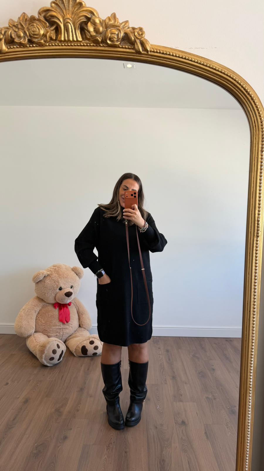 MAXI MAGLIONE CON TASCHE 2146 NEW