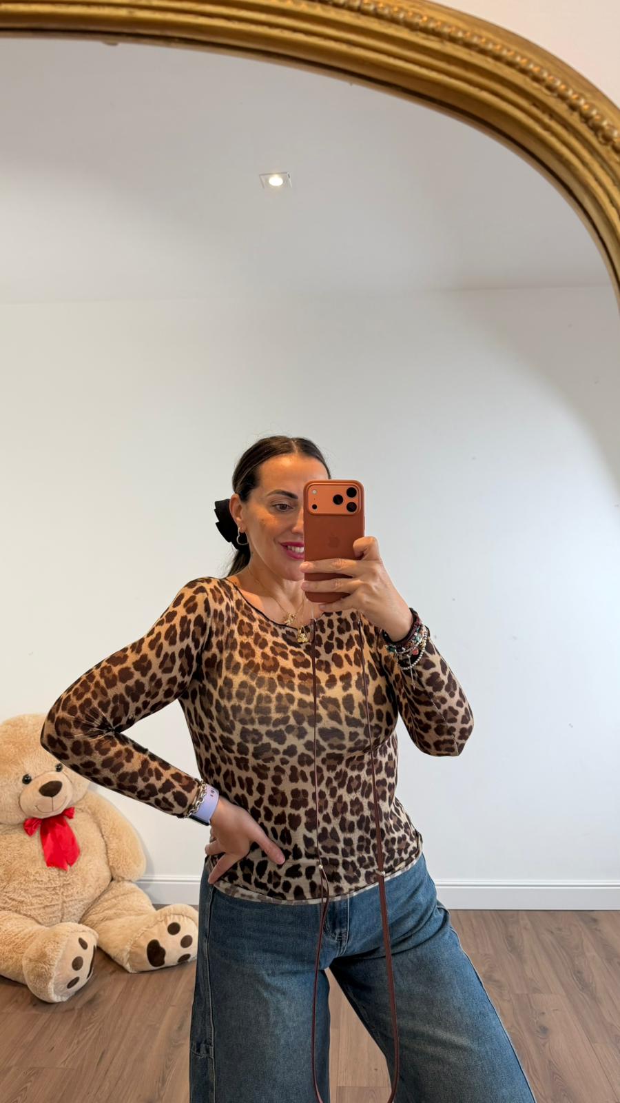 MAGLIA LEOPARDATA 17022 NEW