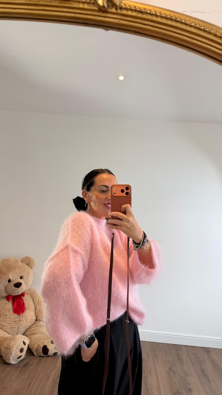 MAGLIONE ROSA 22021 NEW