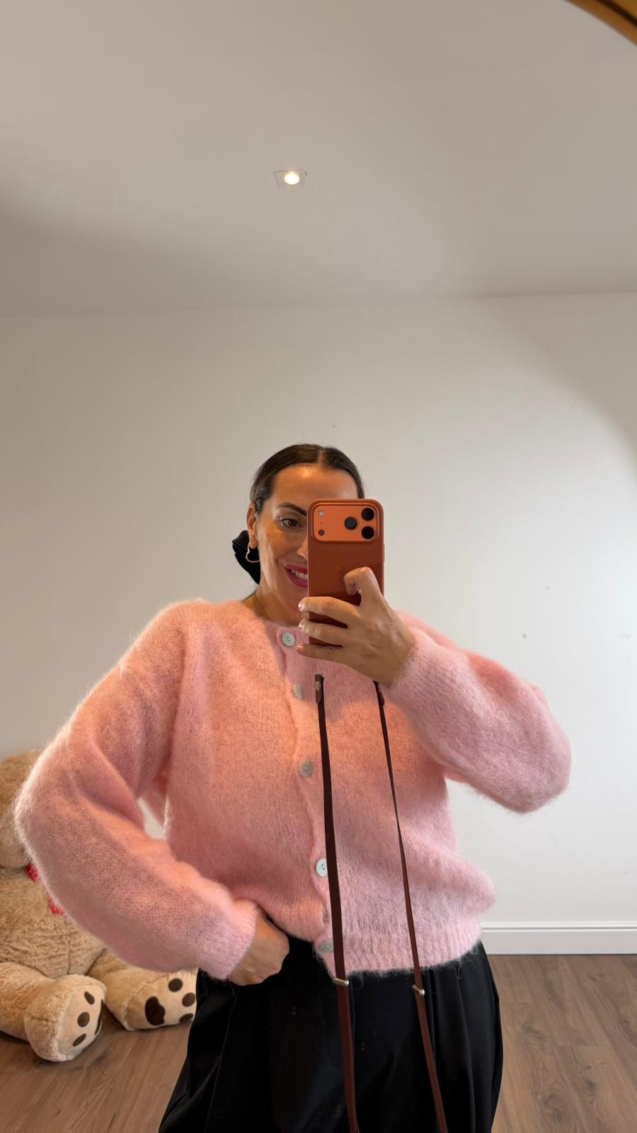 CARDIGAN ROSA 22006 NEW