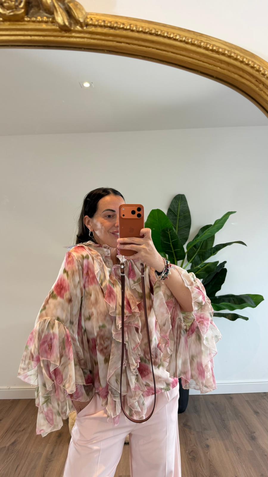 CAMICIA FLOWERS 4525 NEW