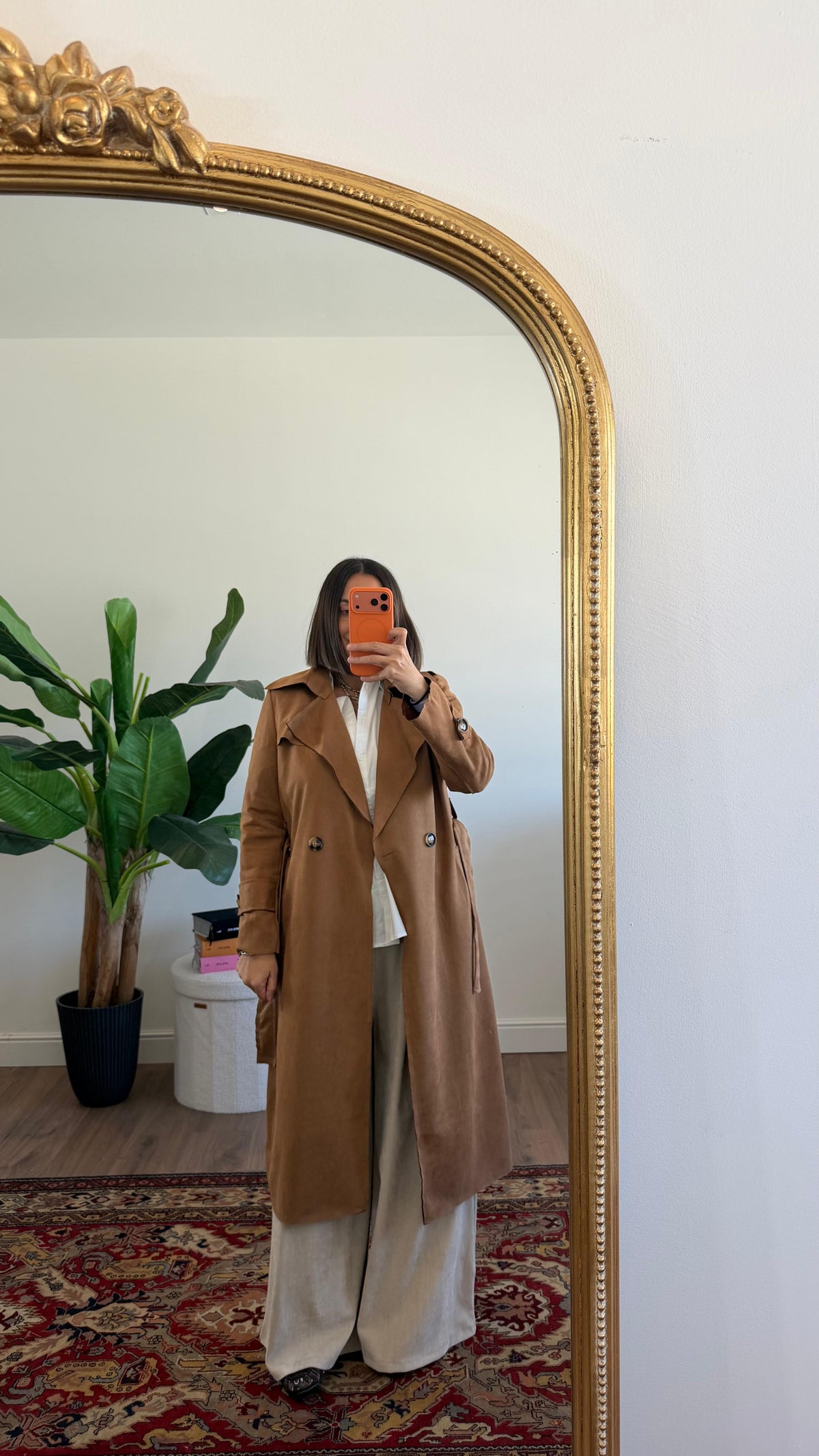 TRENCH CAMMELLO 0072 NEW