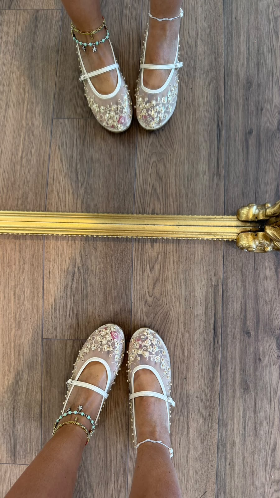 BALLERINA RICAMI BEIGE G536 NEW