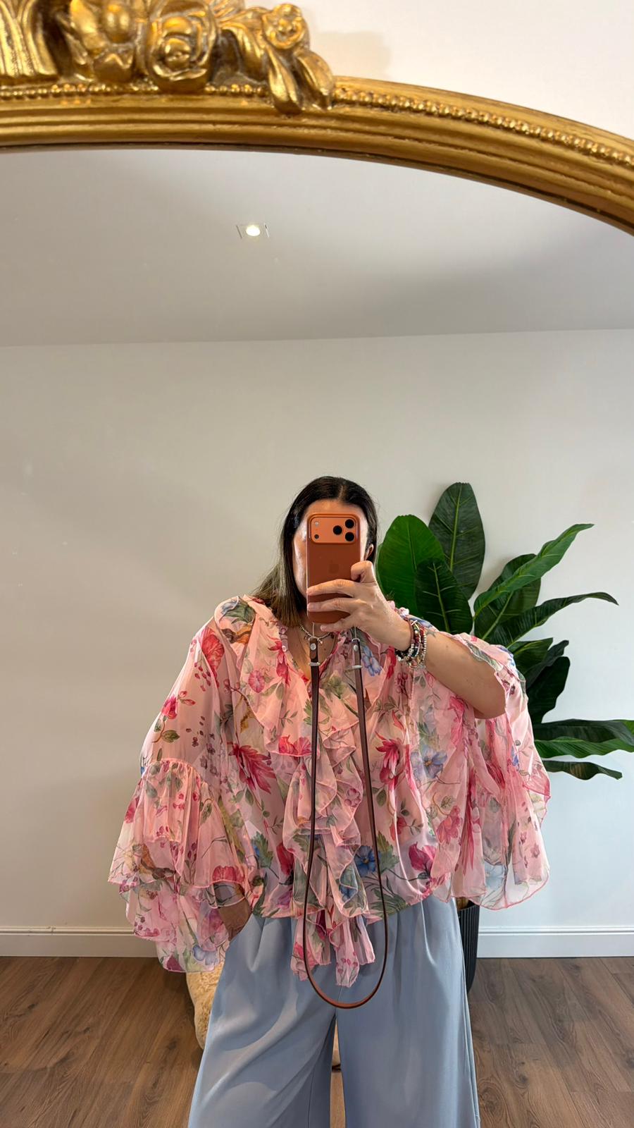 CAMICIA FLOWERS 4525 NEW