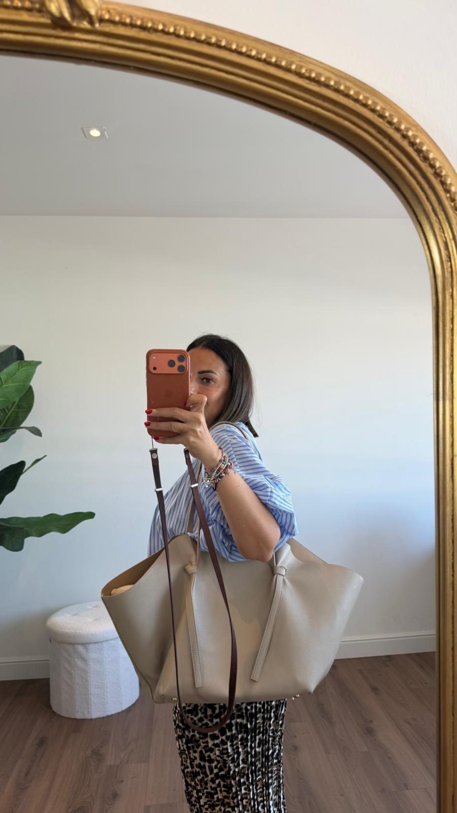 BORSA BEIGE 58159 NEW