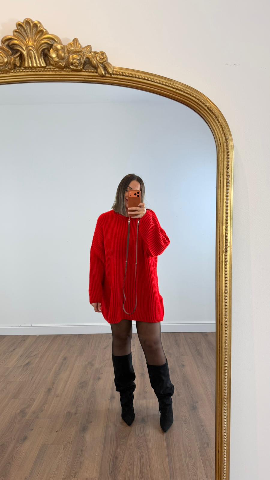 MAXI MAGLIONE CLELIA J25818 NEW