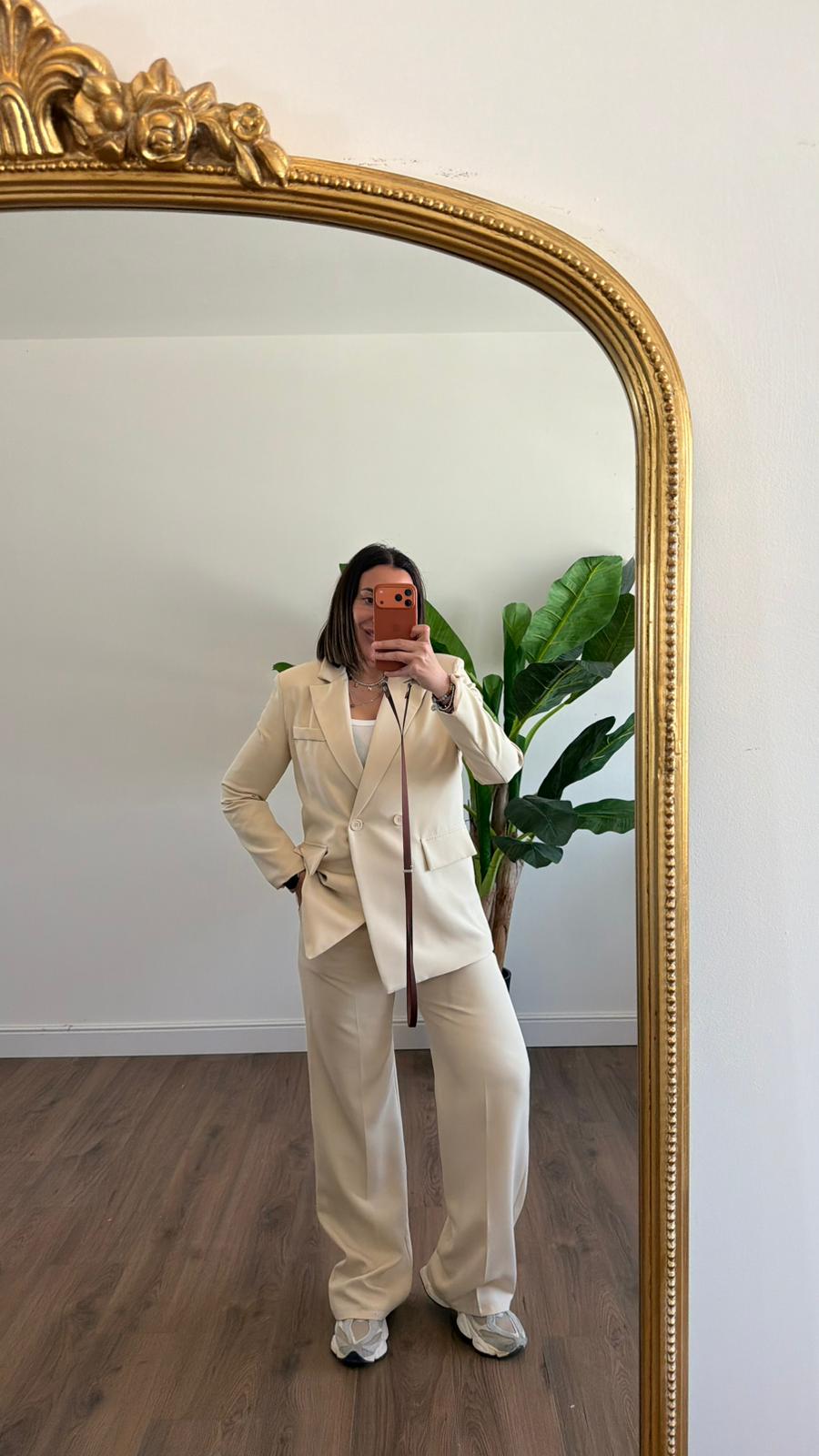 PANTALONE A PALAZZO 3715 NEW